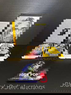 Lou Reed & Iggy Pop Books: Lot description: Three Lou Reed related books to include &#8220;Lou Reed the King of New York&#8221; by Will Hermes, Stated First Editon, &#8220;Transformer: A story of glitter, glam rock and loving L