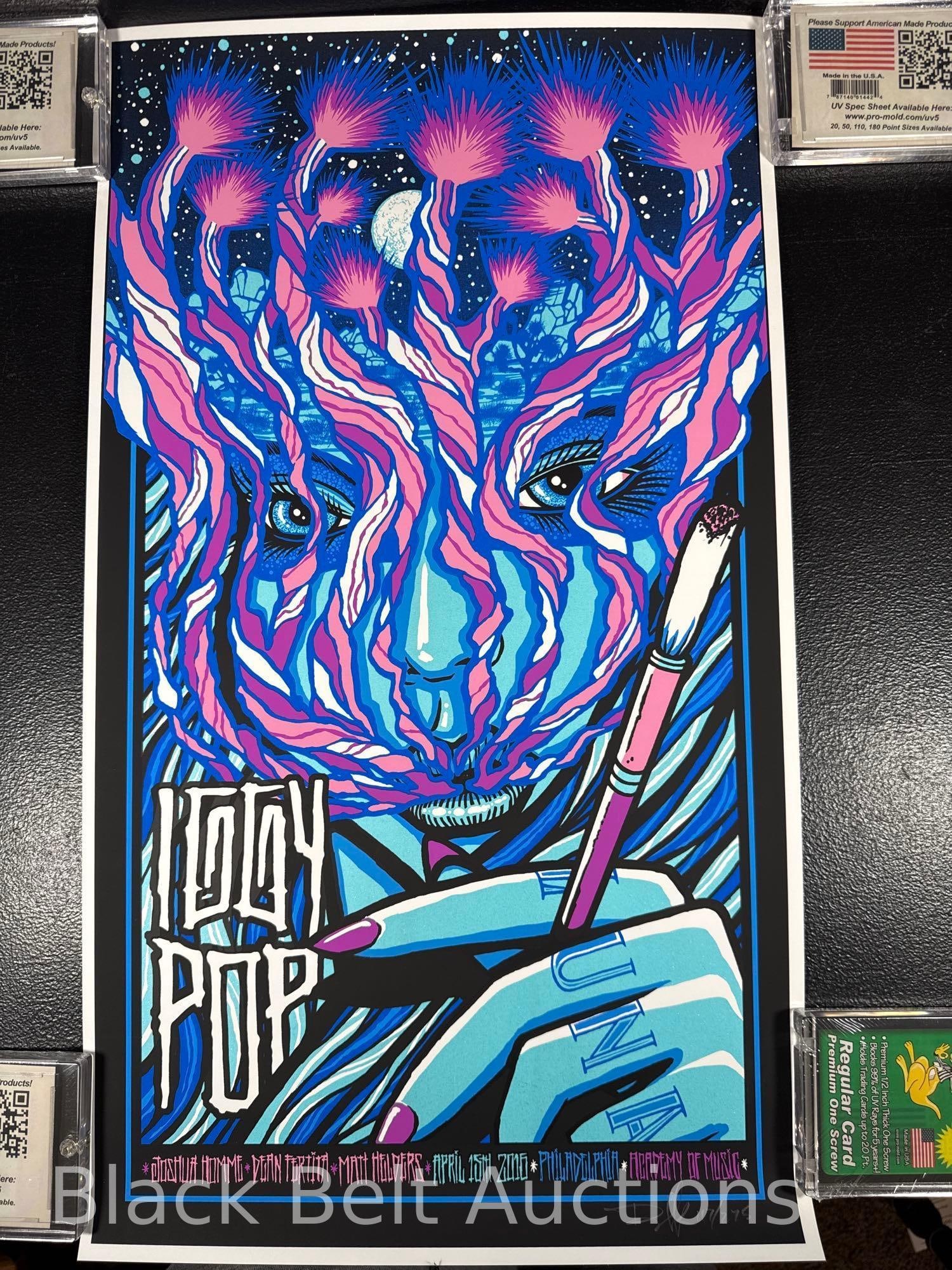 Iggy Pop Poster (Signed by Poster Artist) (1 of 4)