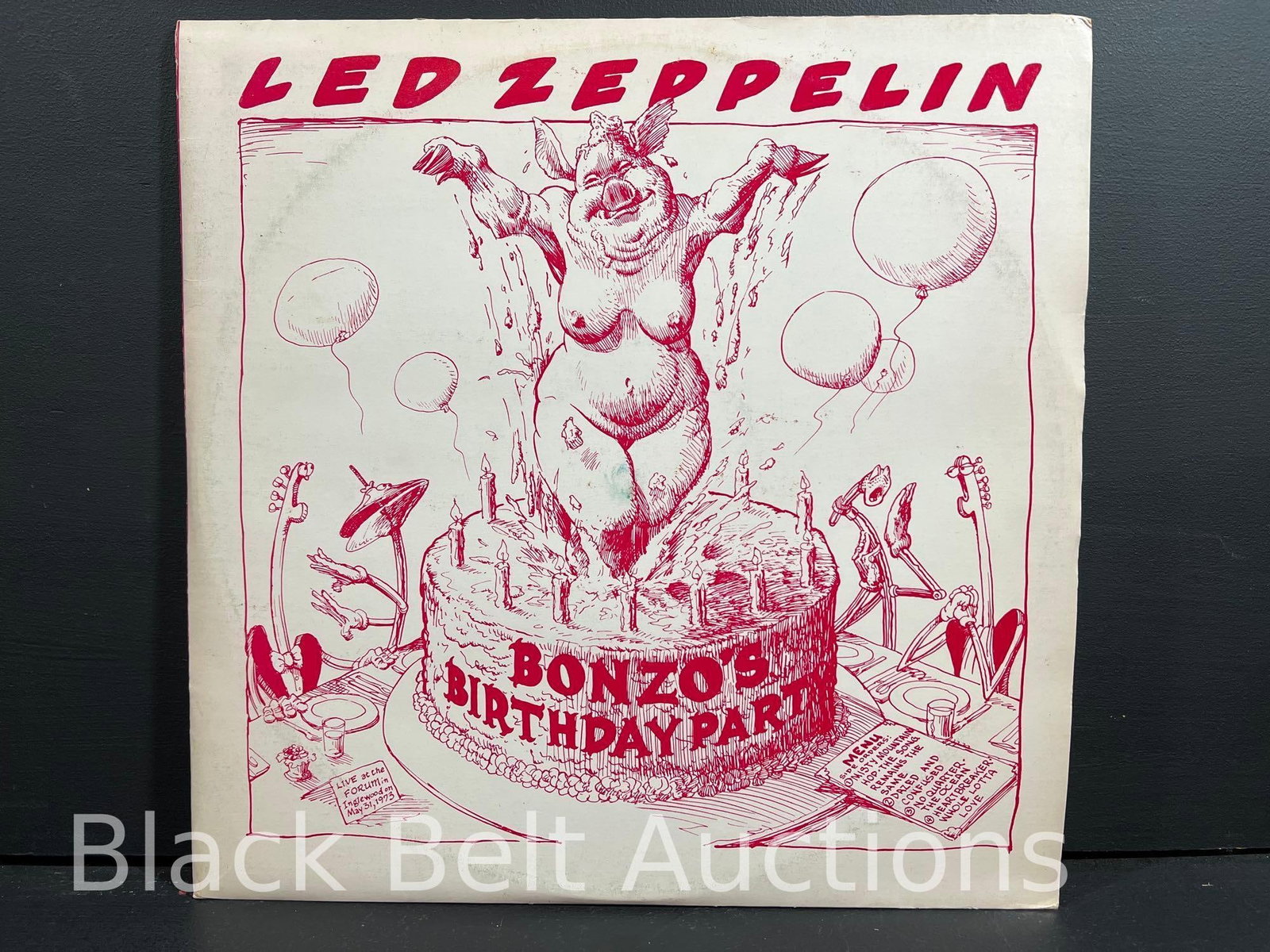 Led Zeppelin “Bonzo’s Birthday Party” Vinyl LPs (1 of 5)