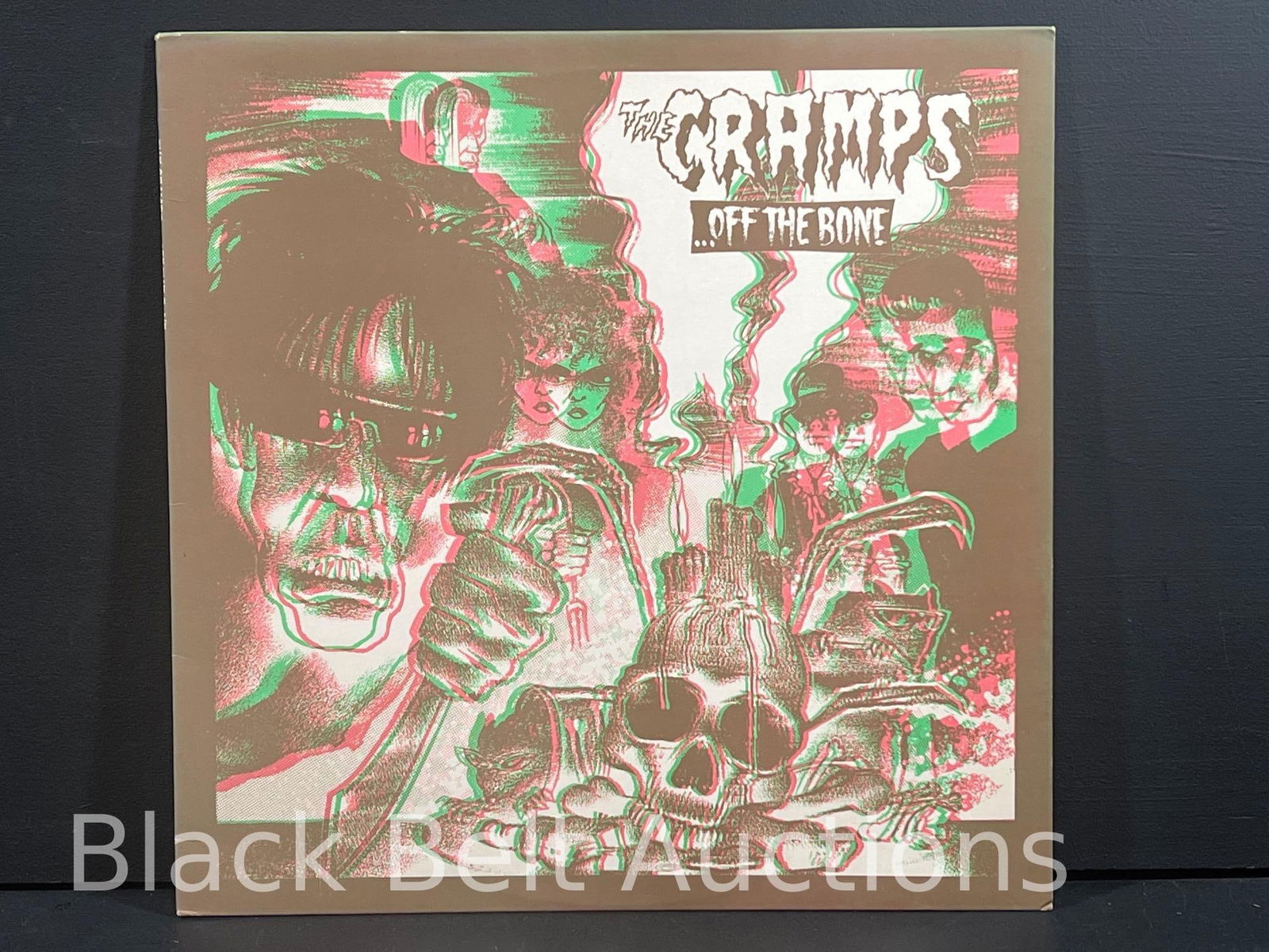 Cramps “Off the Bone” Vinyl Lp & 3-D Glasses (1 of 6)