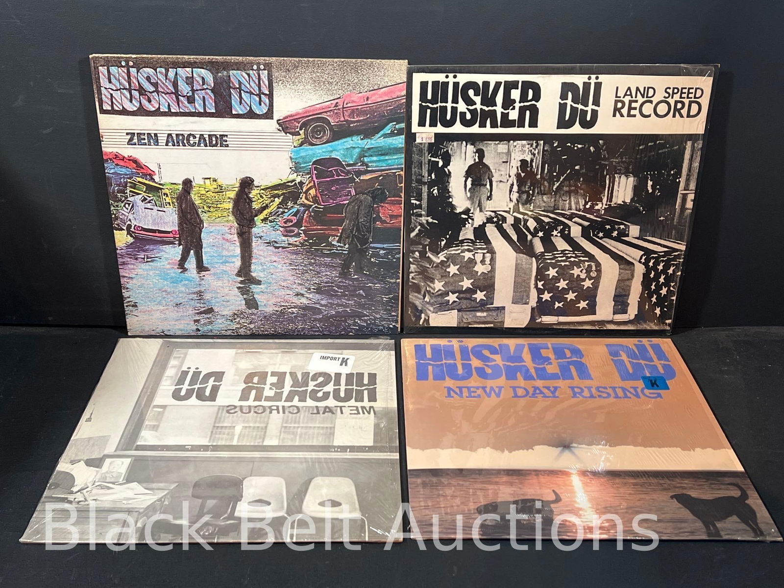 Four Vintage Husker Du Vinyl Records (1 of 20)