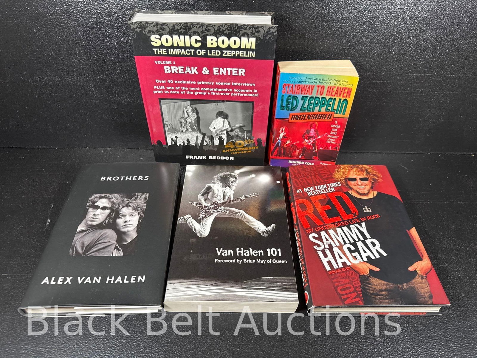 Van Halen and Led Zeppelin Books (1 of 17)