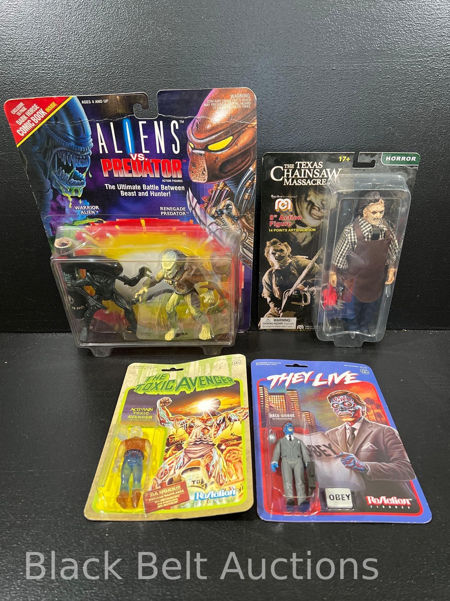 Four Horror Film Figures (1 of 16)