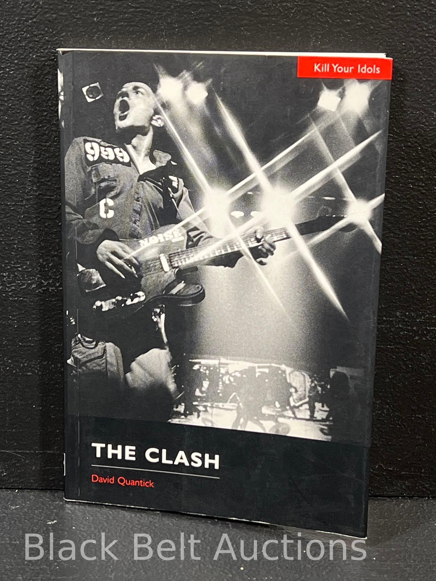 Clash Book Signed by Joe Strummer (1 of 5)