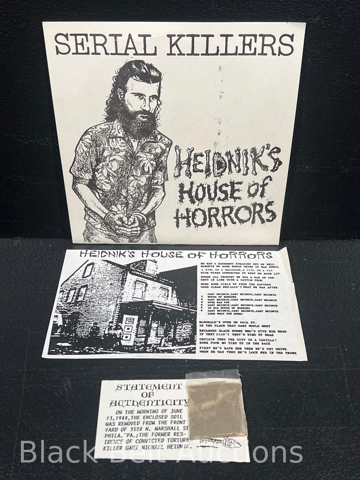 Serial Killers "Heidnik’s House of Horrors" Record (1 of 10)