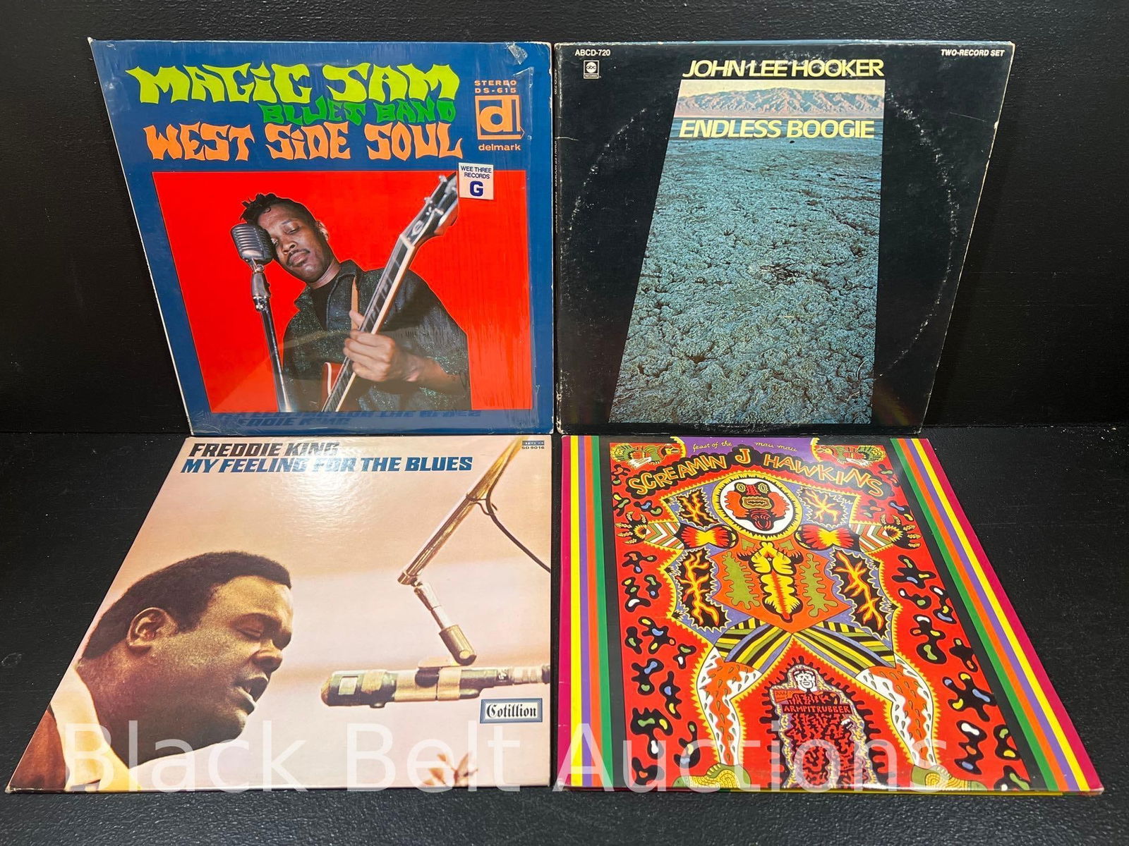 Four Vintage Vinyl Rhythm & Blues Records (1 of 20)