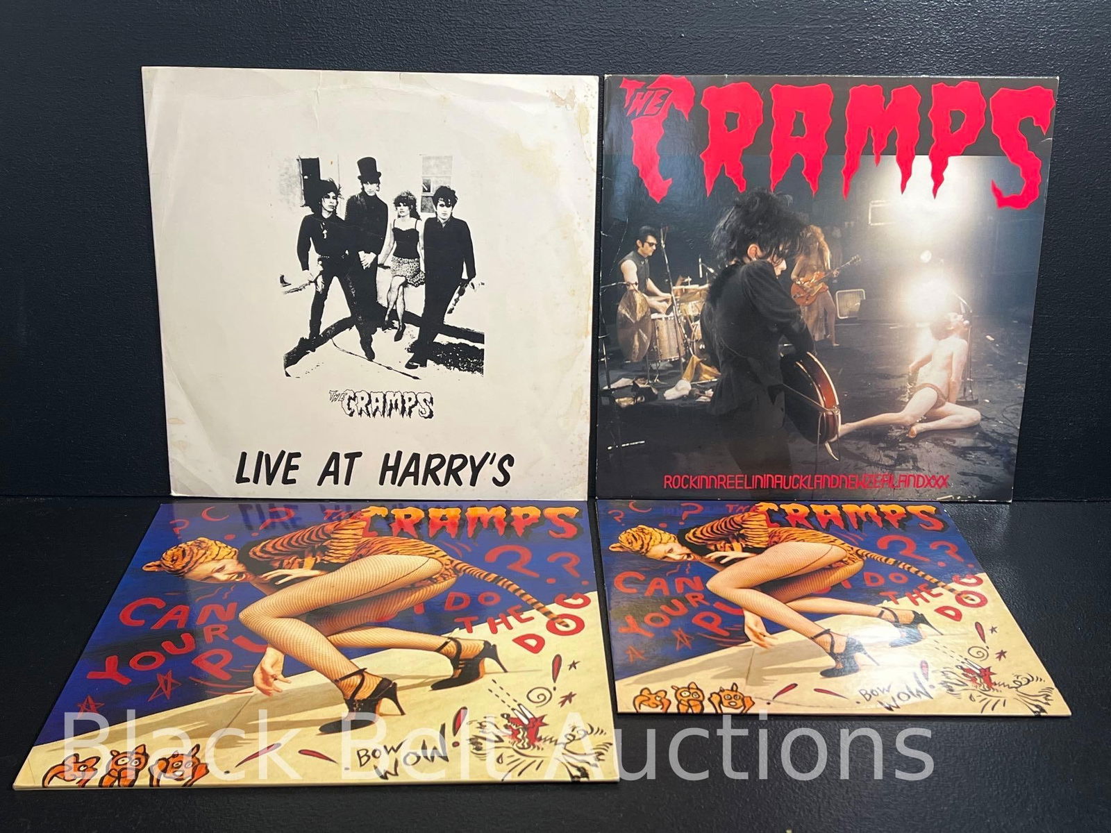 Four Vintage Cramps Vinyl Records (1 of 19)