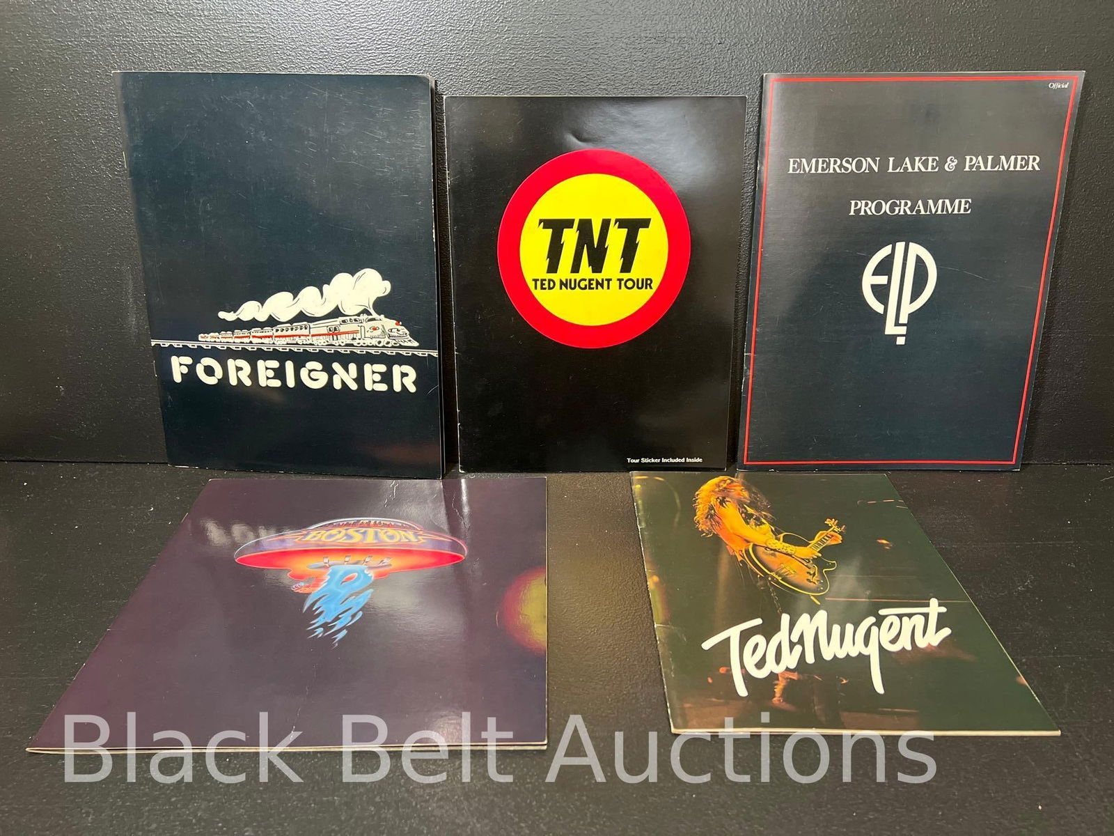 Five Vintage Concert Programs or Tour Books (1 of 17)