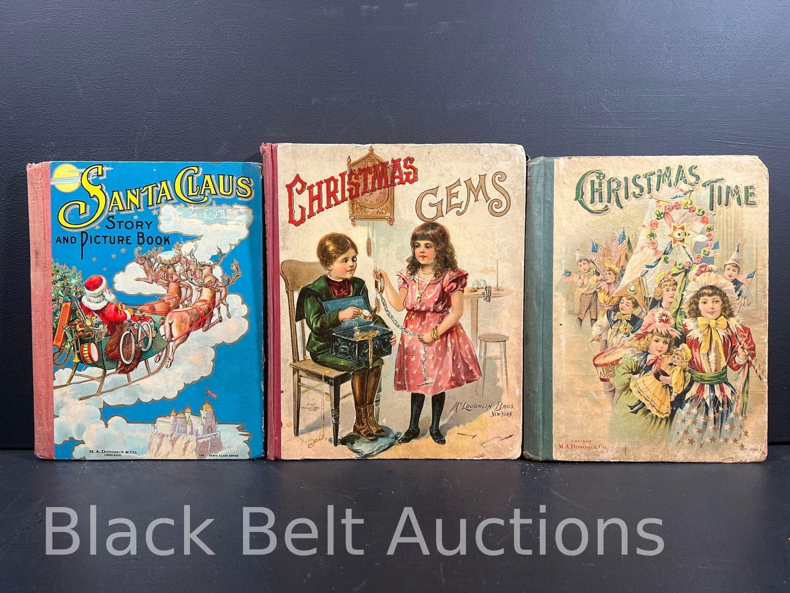 Three Edwardian Christmas Children's Books (1 of 16)