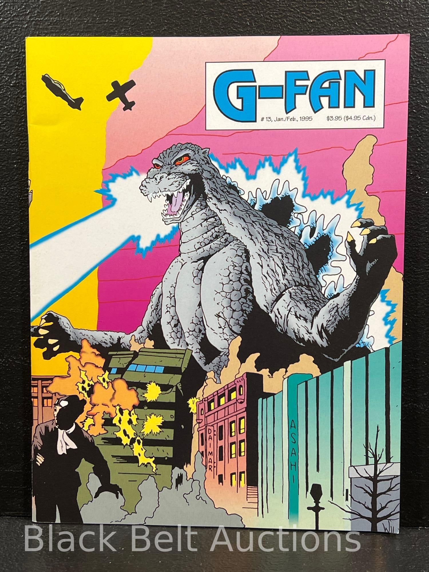 Nine Vintage “G-Fan” (Godzilla) Magazines - 10