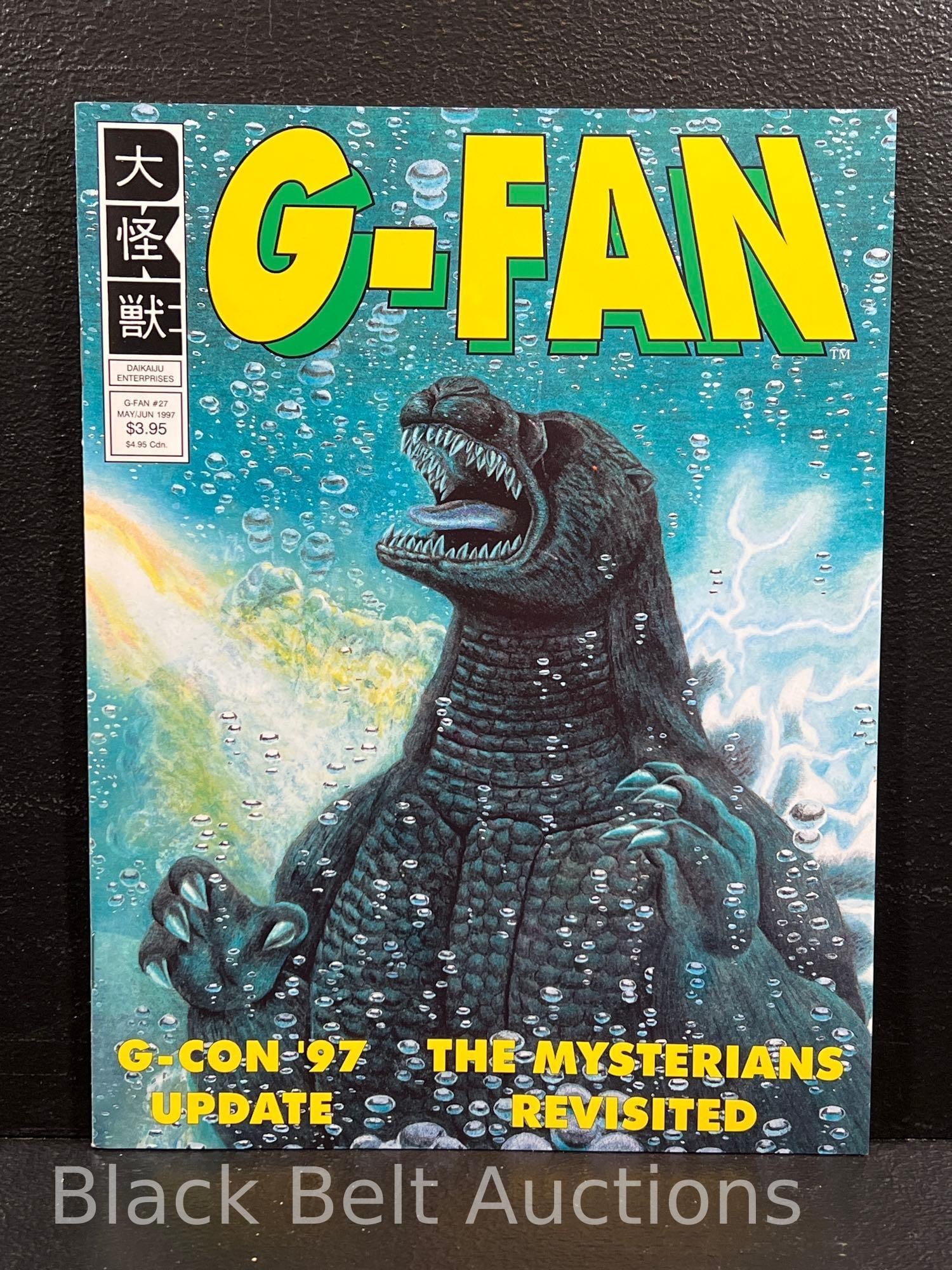 Nine Vintage “G-Fan” (Godzilla) Magazines - 16