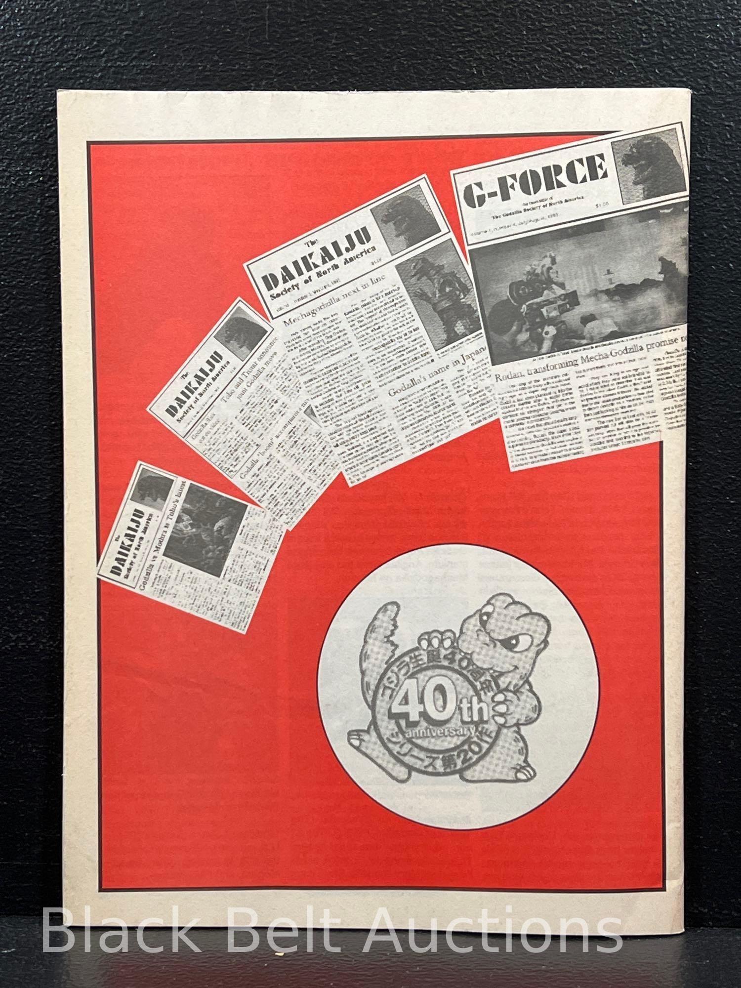 Nine Vintage “G-Fan” (Godzilla) Magazines - 3