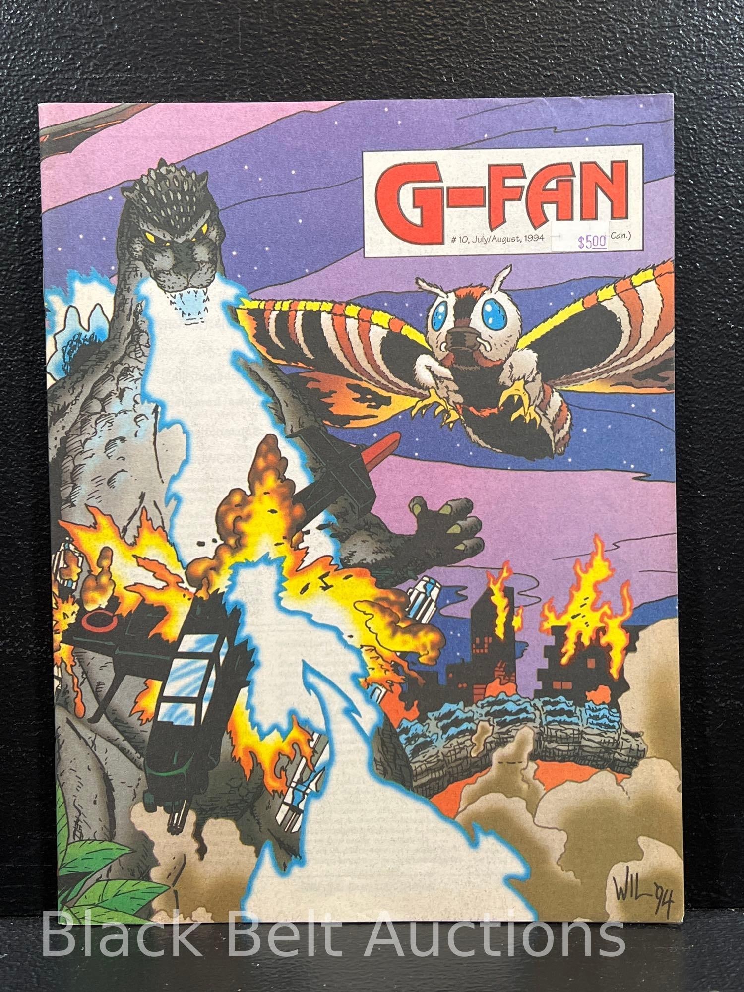 Nine Vintage “G-Fan” (Godzilla) Magazines - 4