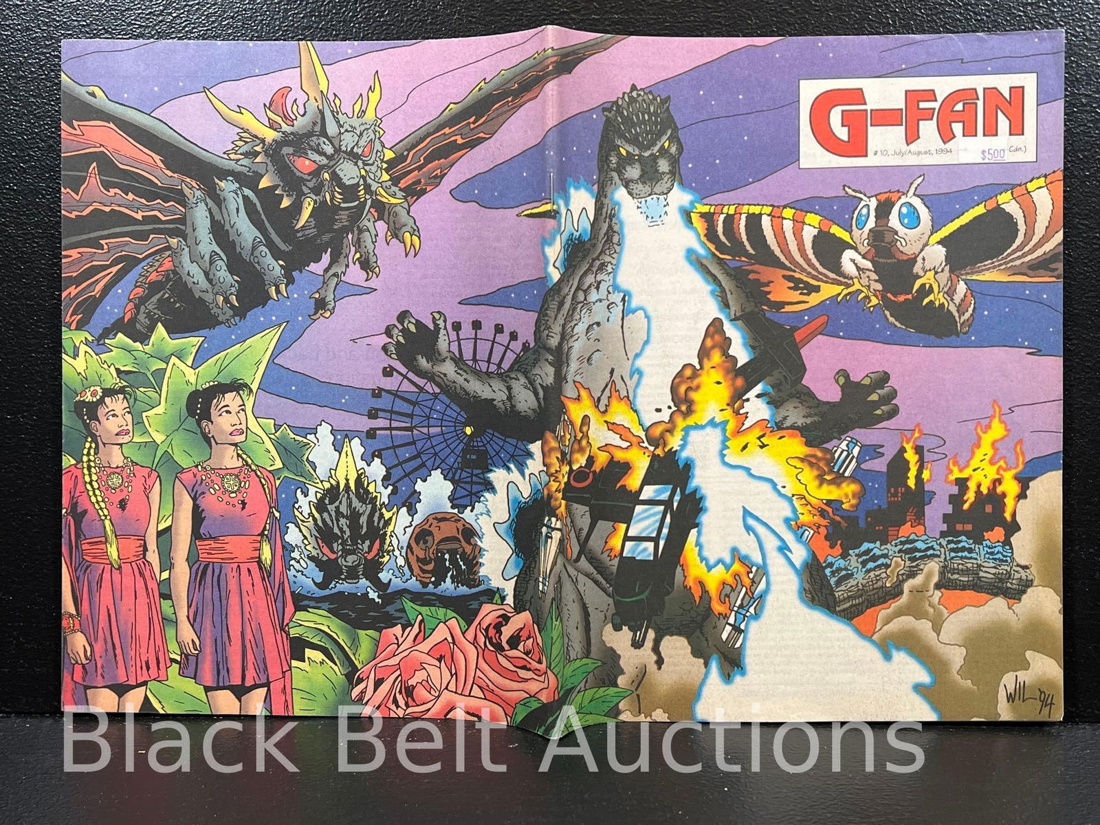 Nine Vintage “G-Fan” (Godzilla) Magazines - 5