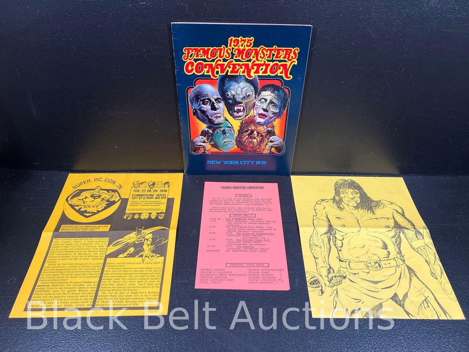 1960s Monster Magazines and 1975 Con Program - 13