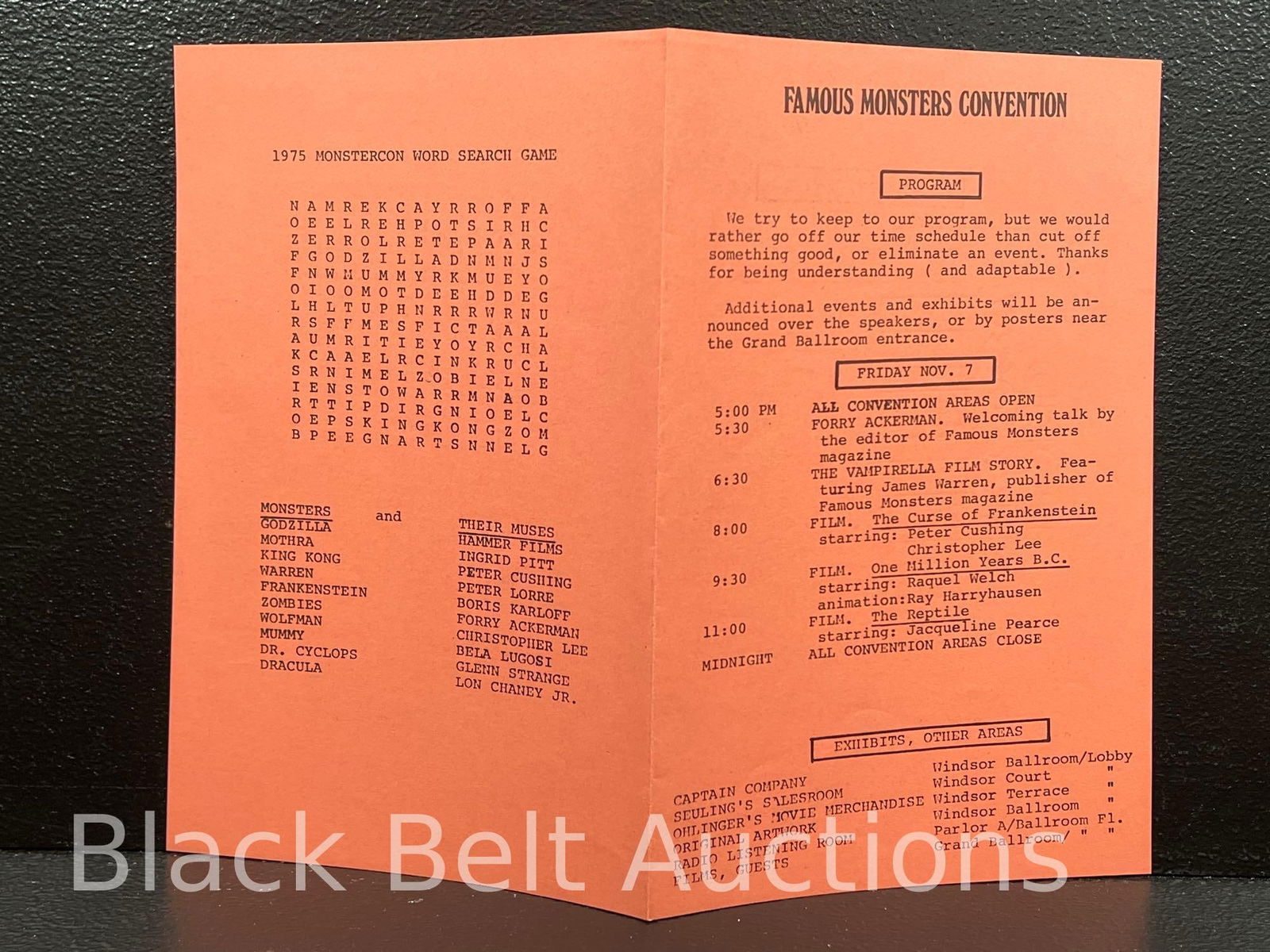 1960s Monster Magazines and 1975 Con Program - 16