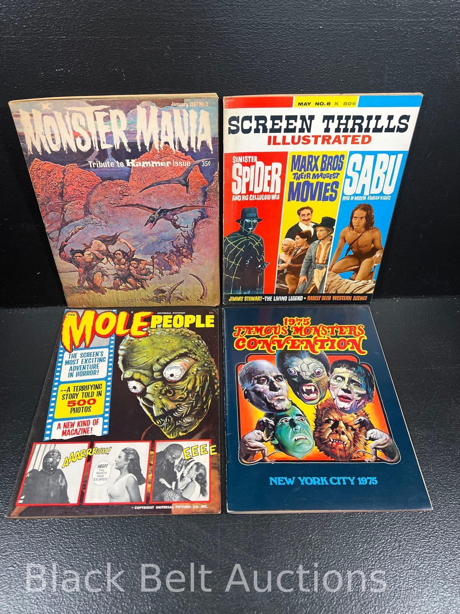 1960s Monster Magazines and 1975 Con Program (1 of 16)