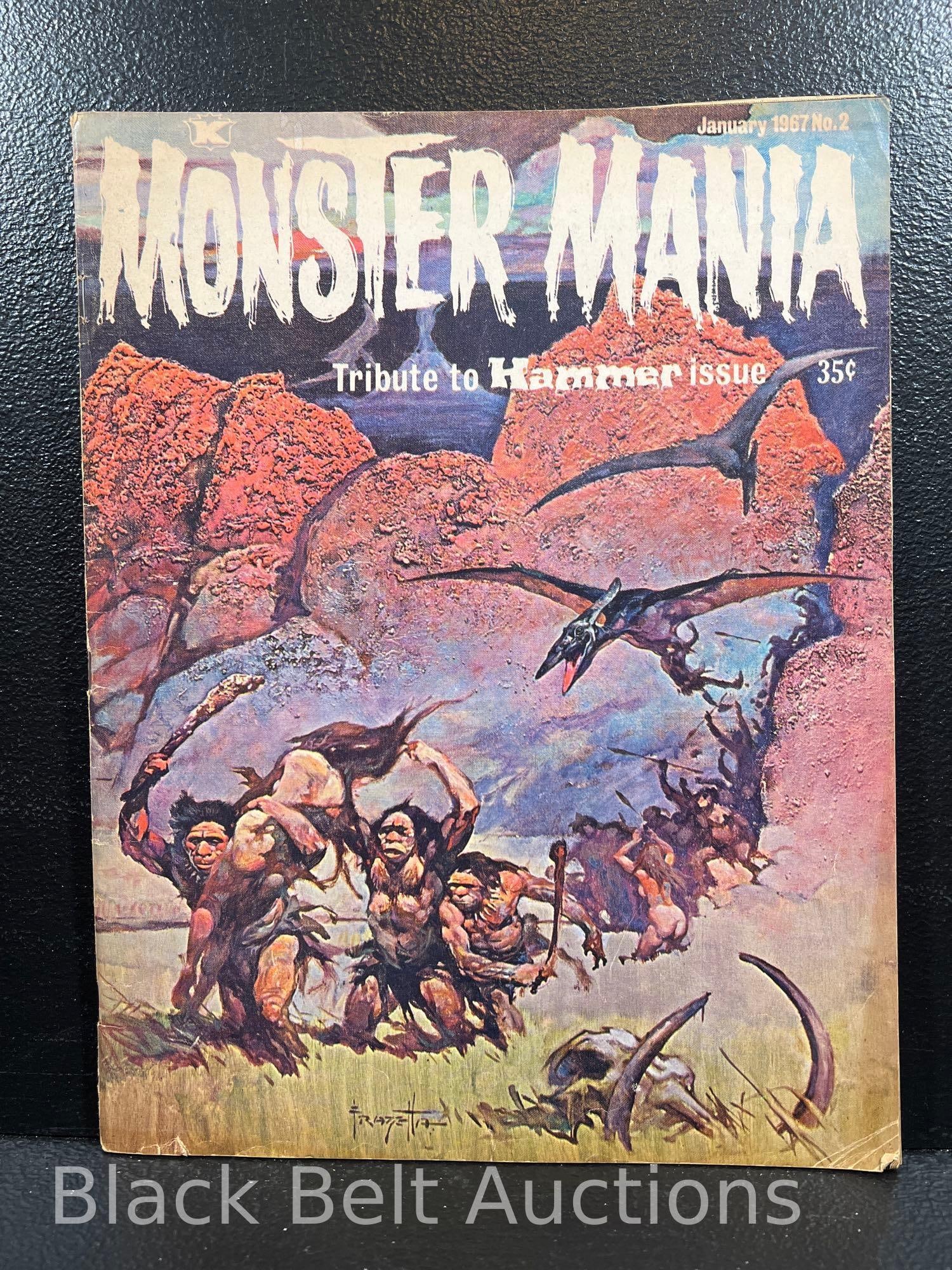 1960s Monster Magazines and 1975 Con Program - 2