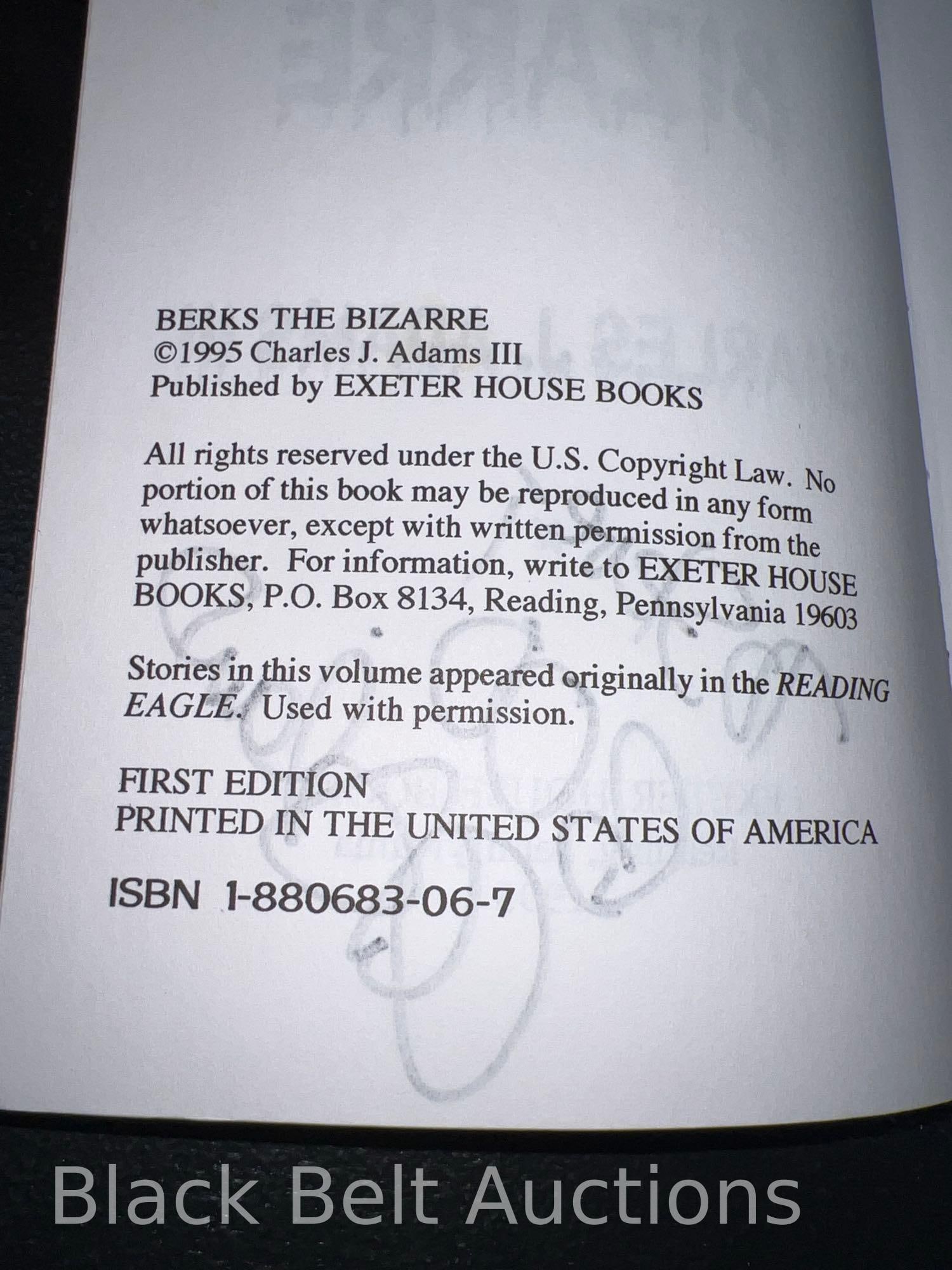 Three Signed Horror, Weird or Macabre Books - 15