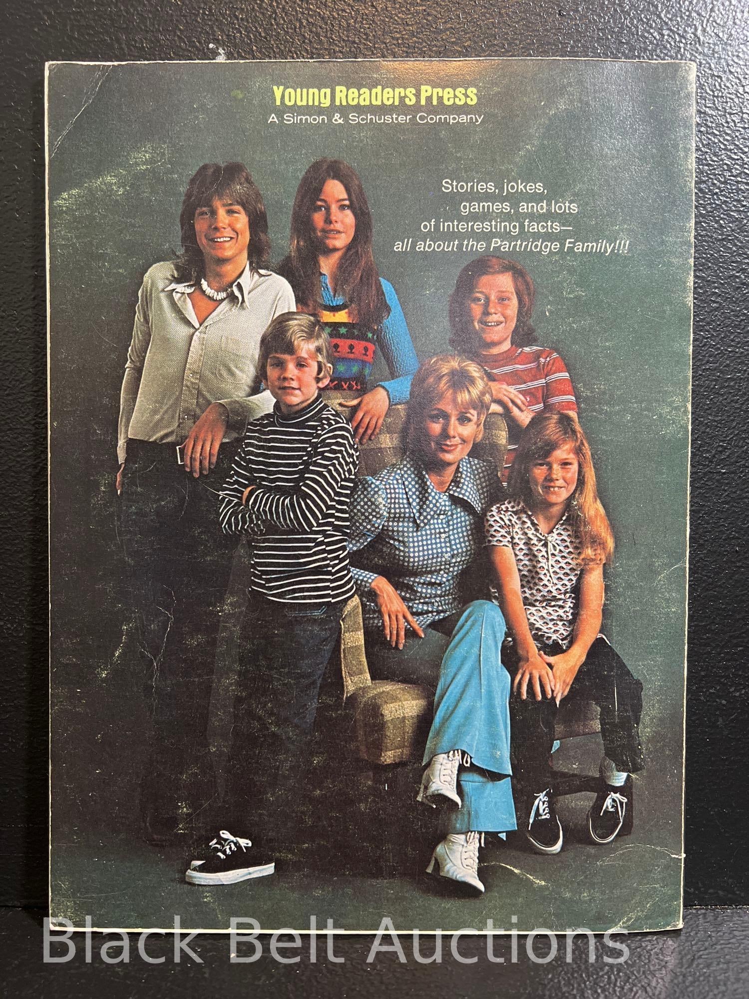 Vintage Partridge Family Fun Book 1973 - 6
