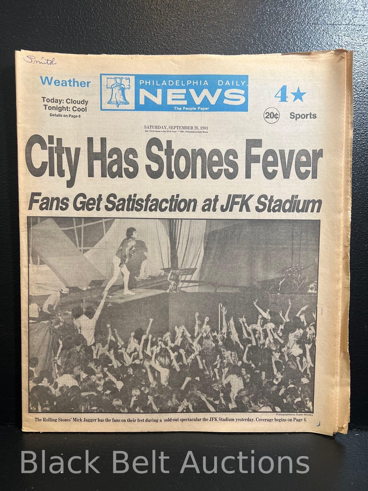 Rolling Stones Related Magazines and Papers - 14