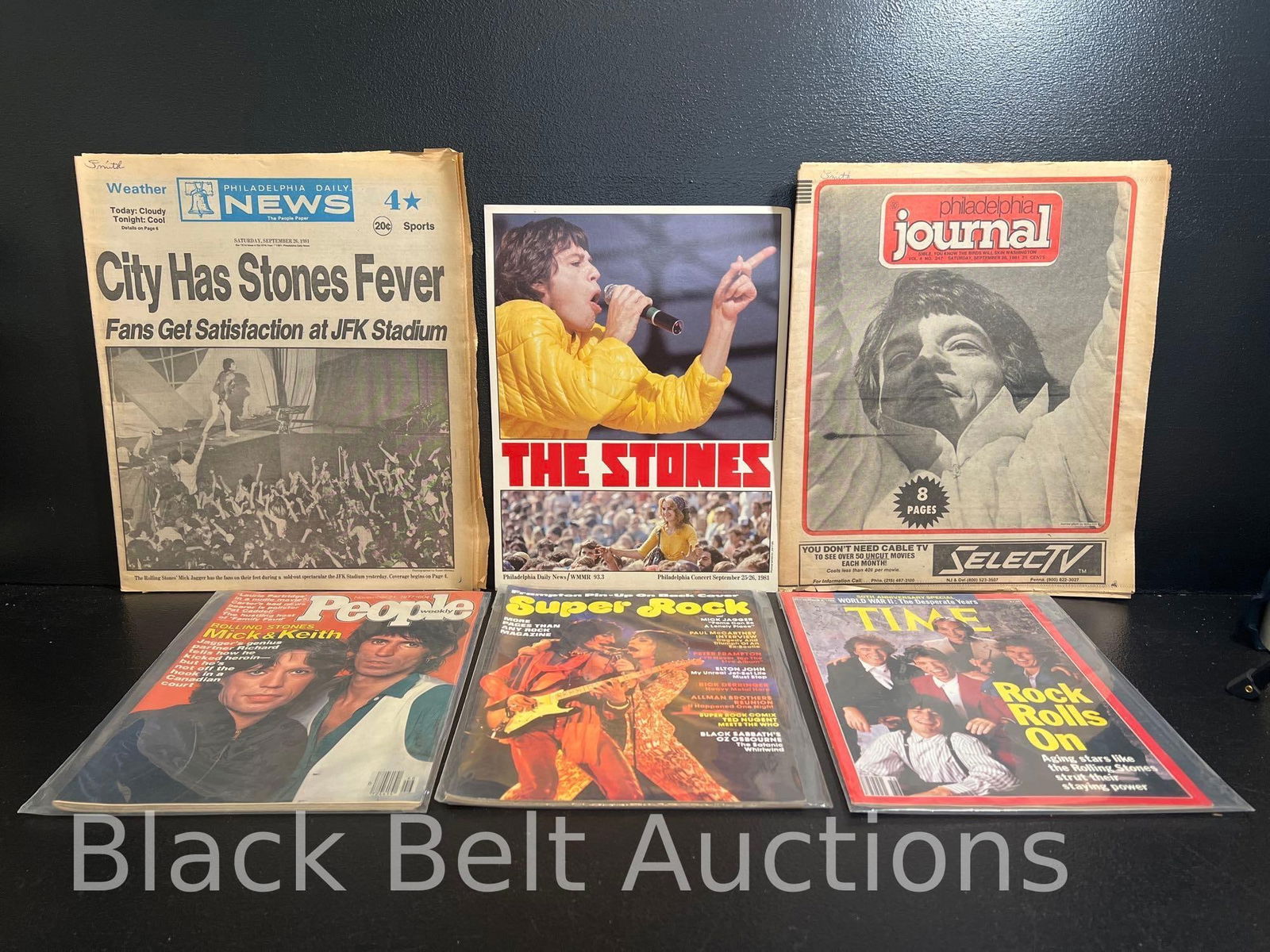 Rolling Stones Related Magazines and Papers (1 of 19)