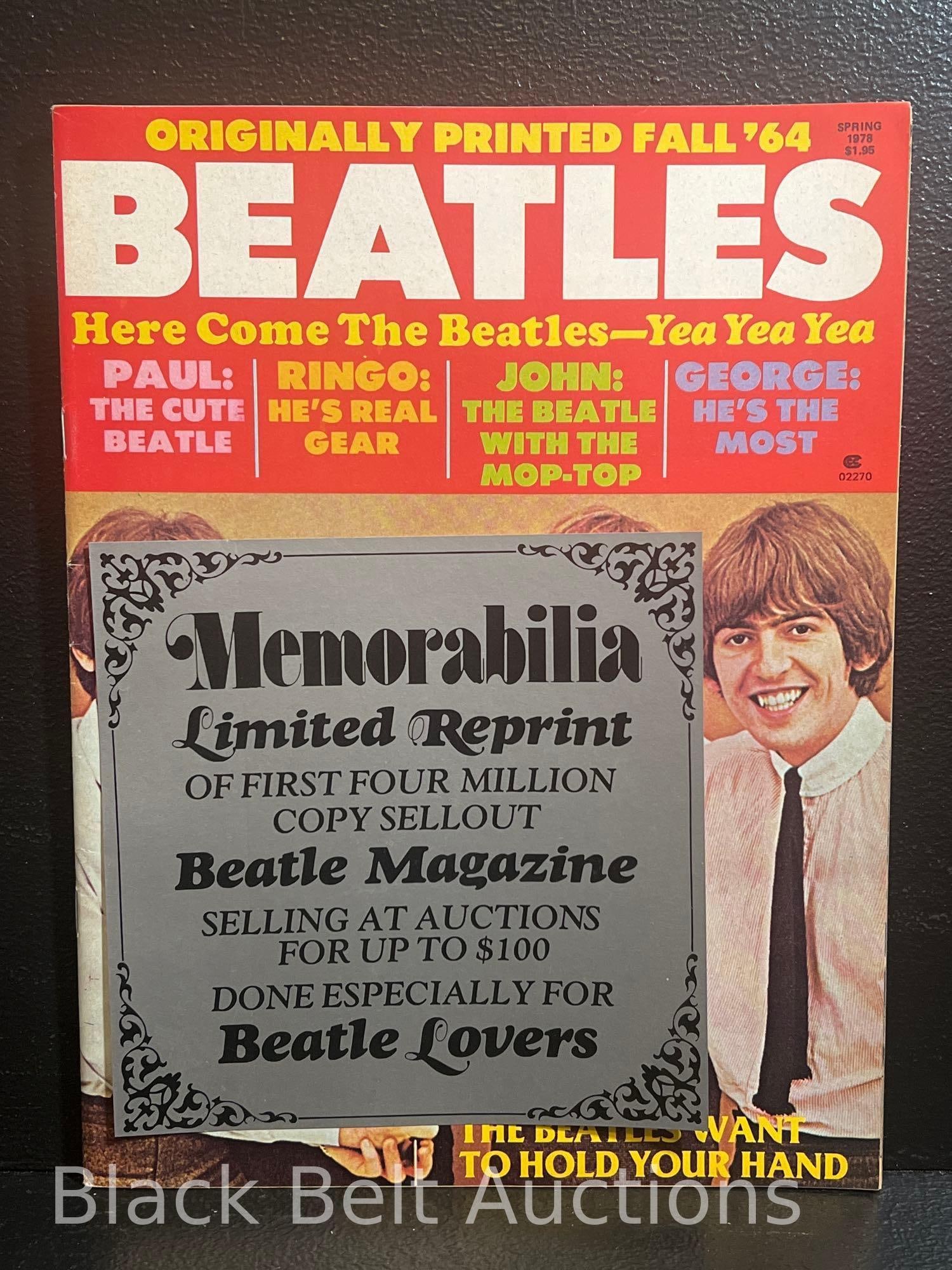 Eight Vintage Beatles Magazines - 2