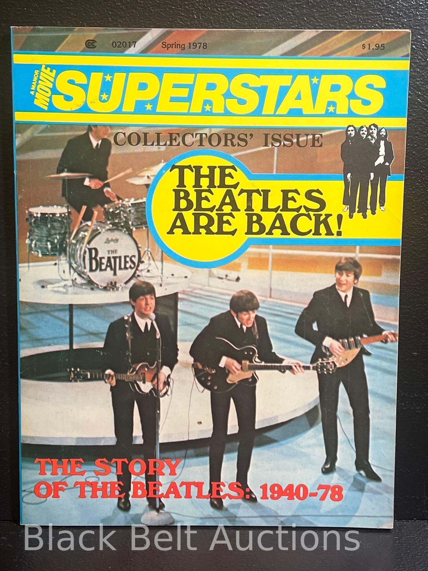 Eight Vintage Beatles Magazines - 8