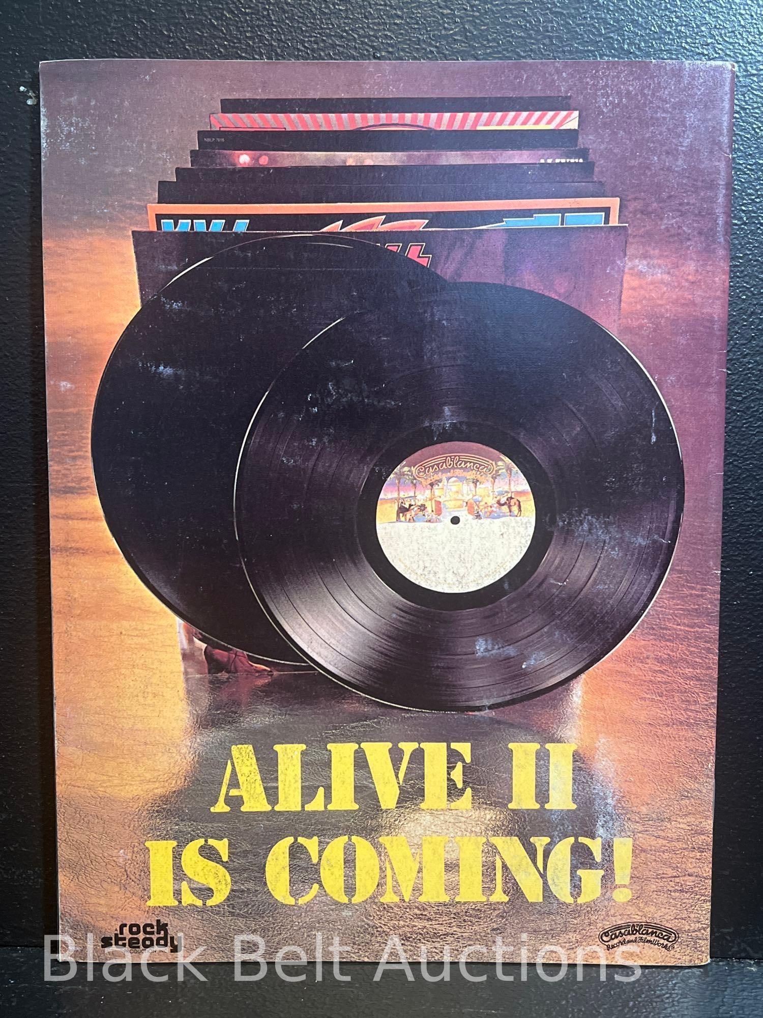 Five Vintage KISS Feature Magazines - 5