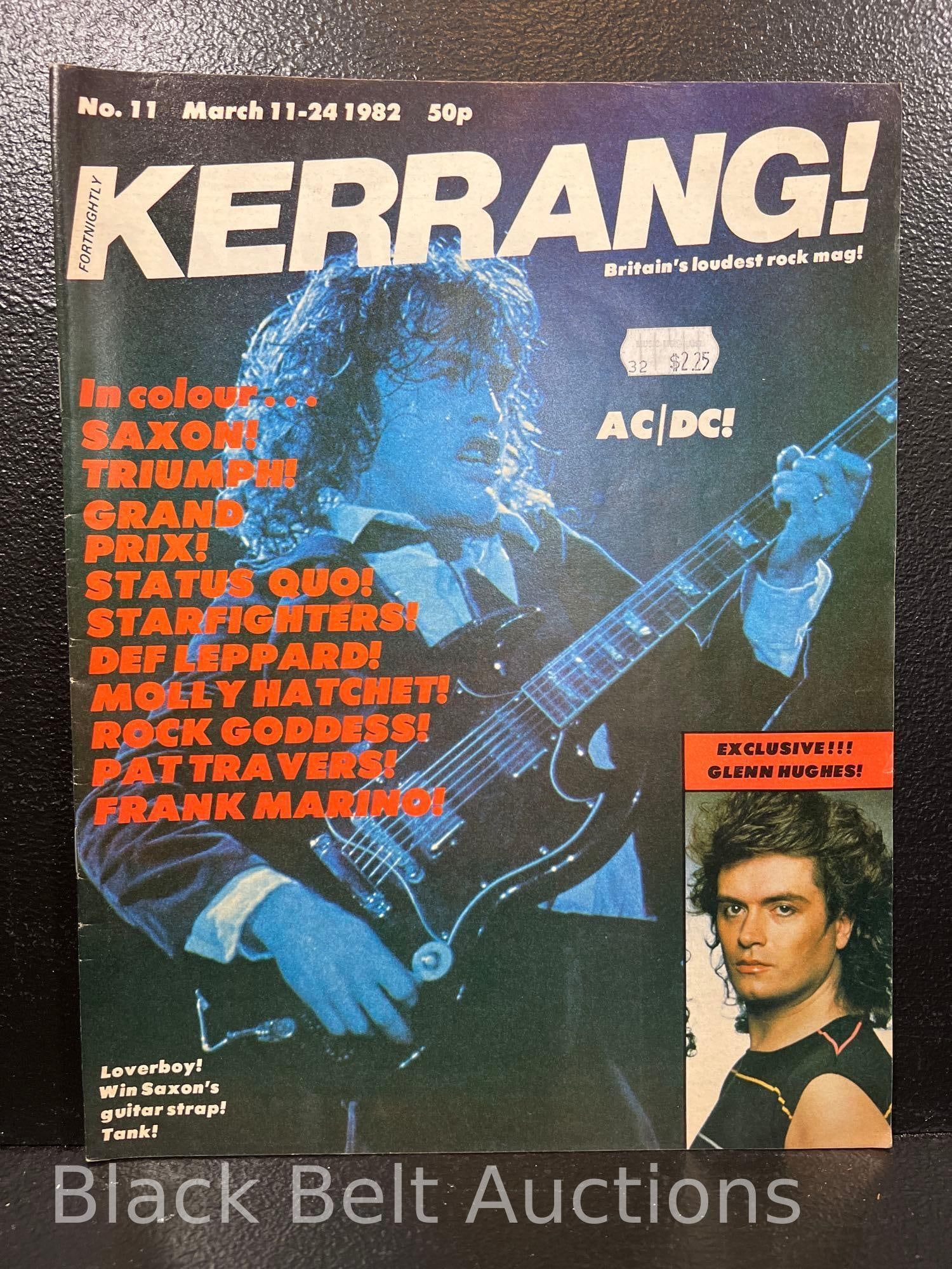 Ten Vintage Issues of Kerrang! Magazine - 10
