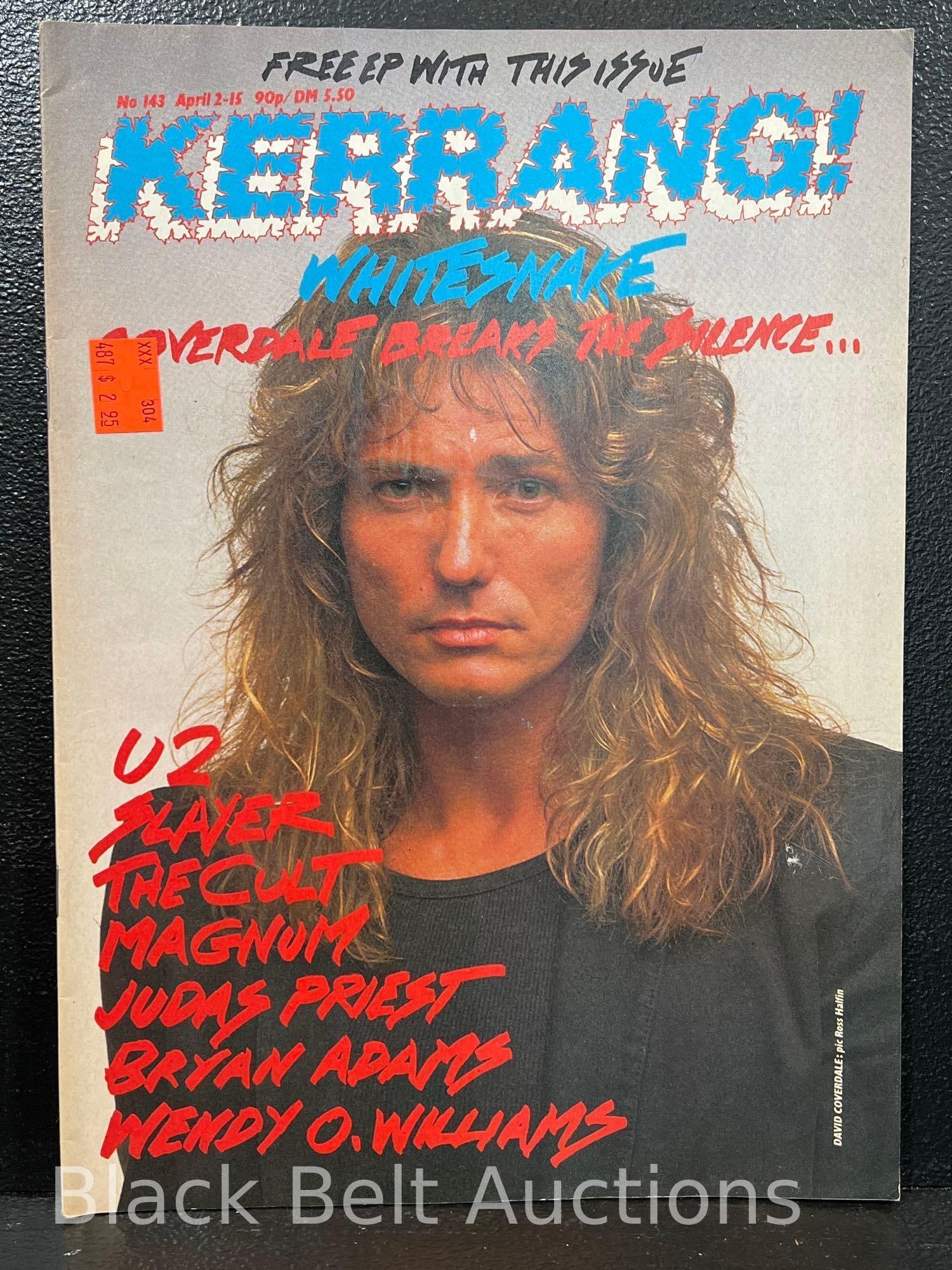Ten Vintage Issues of Kerrang! Magazine - 19