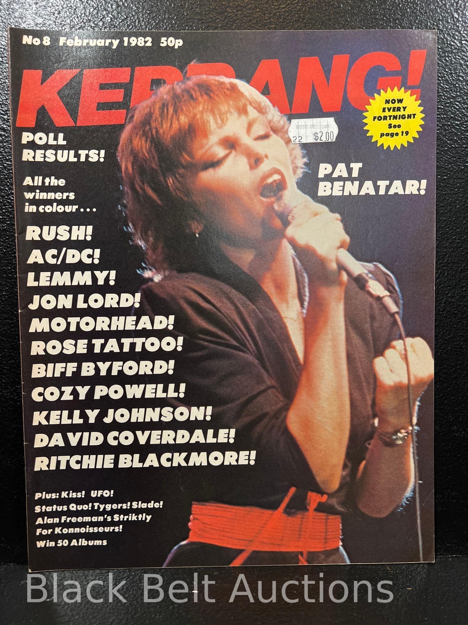 Ten Vintage Issues of Kerrang! Magazine - 6