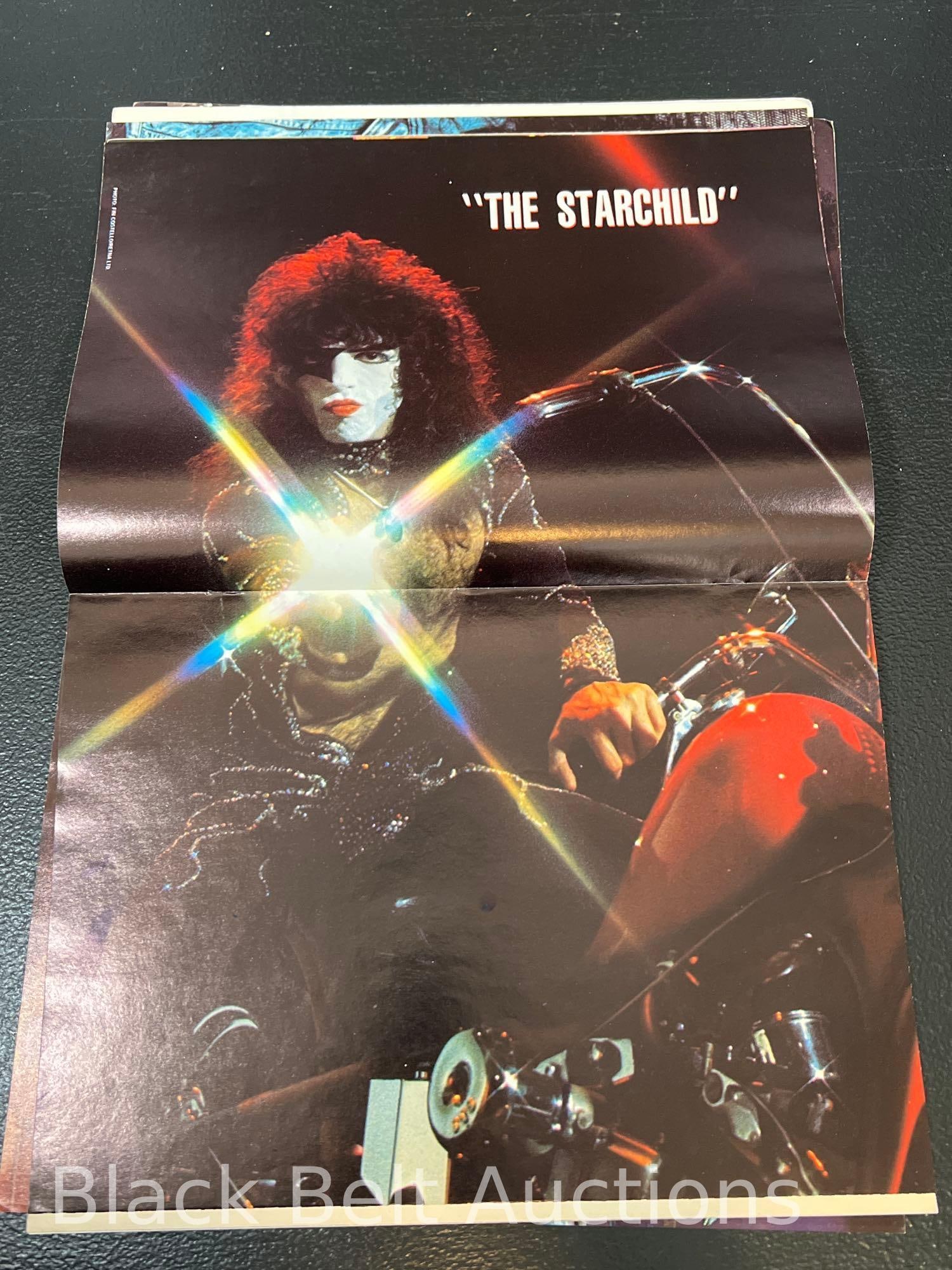 Four Vintage Magazines Featuring KISS - 16