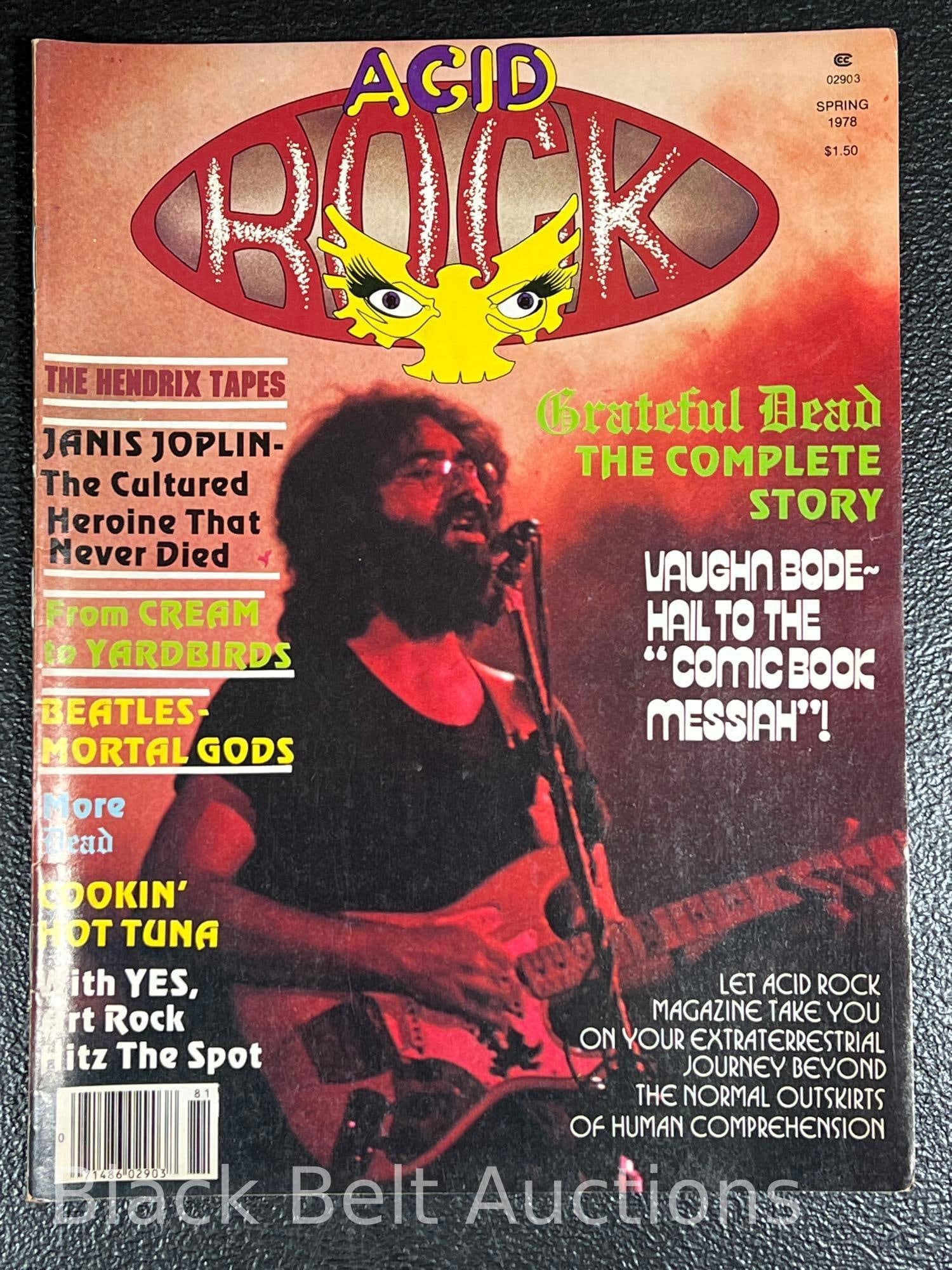 Five 1970s Rock Magazines - 7