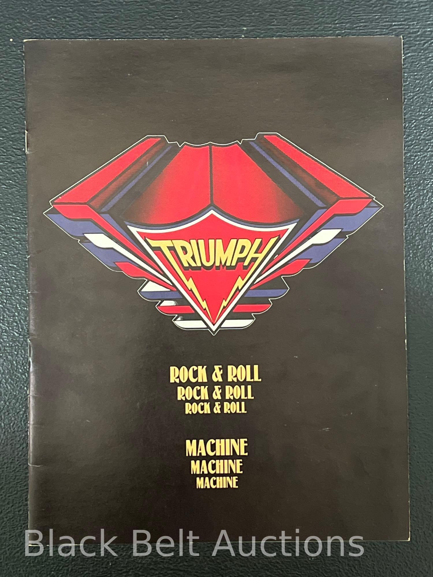 Rush and Triumph Concert Programs or Tour Books - 11