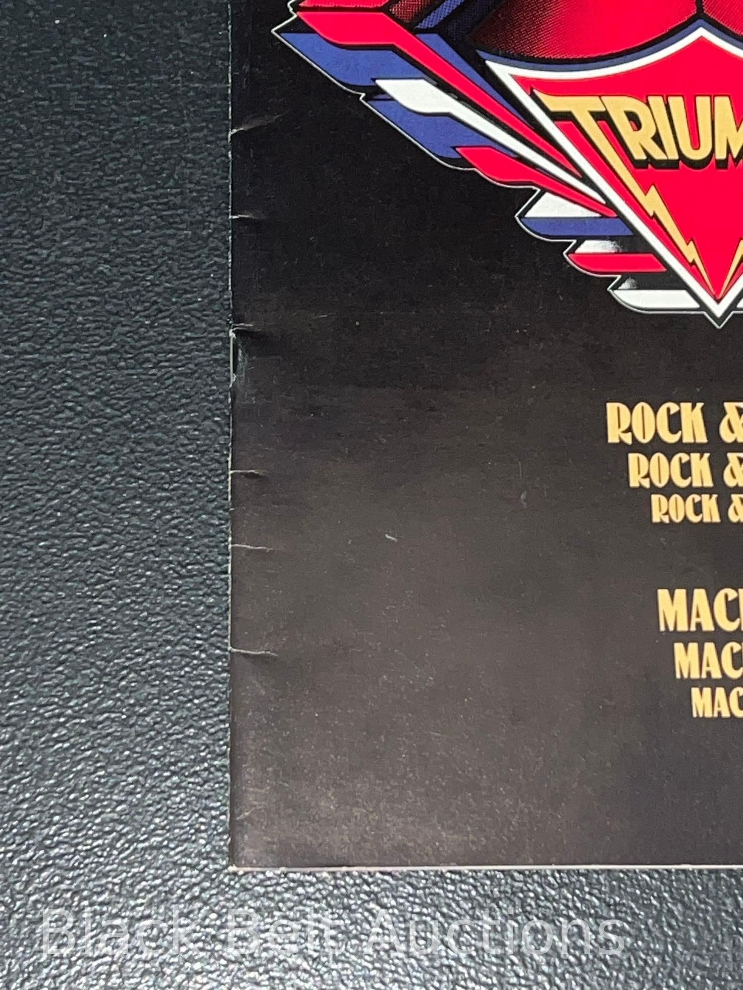 Rush and Triumph Concert Programs or Tour Books - 12