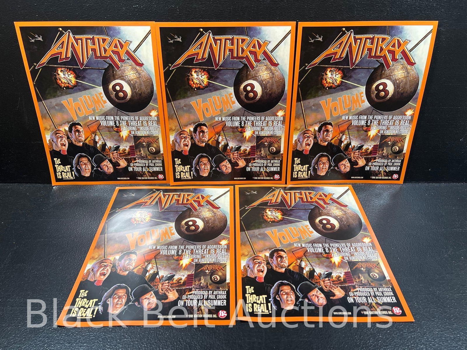 Twelve Anthrax "Volume 8" Mini Posters - 2