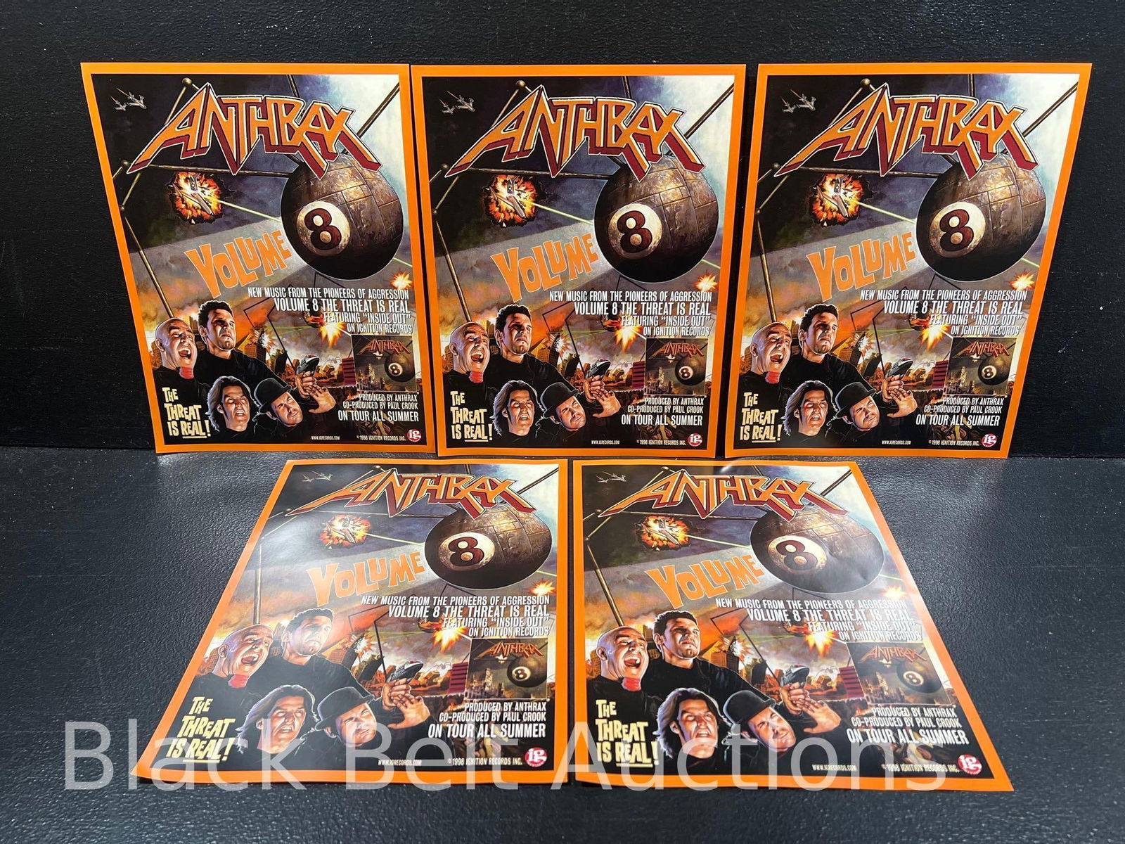 Twelve Anthrax "Volume 8" Mini Posters - 4