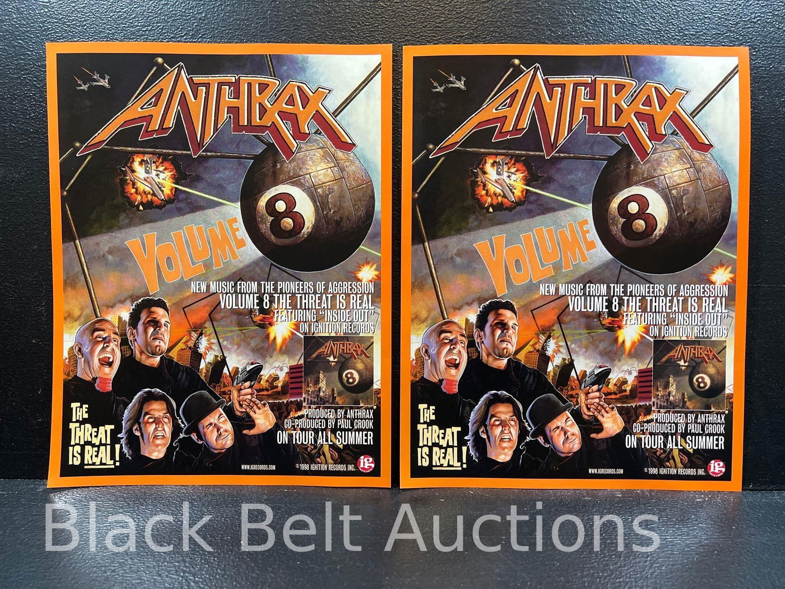 Twelve Anthrax "Volume 8" Mini Posters - 6