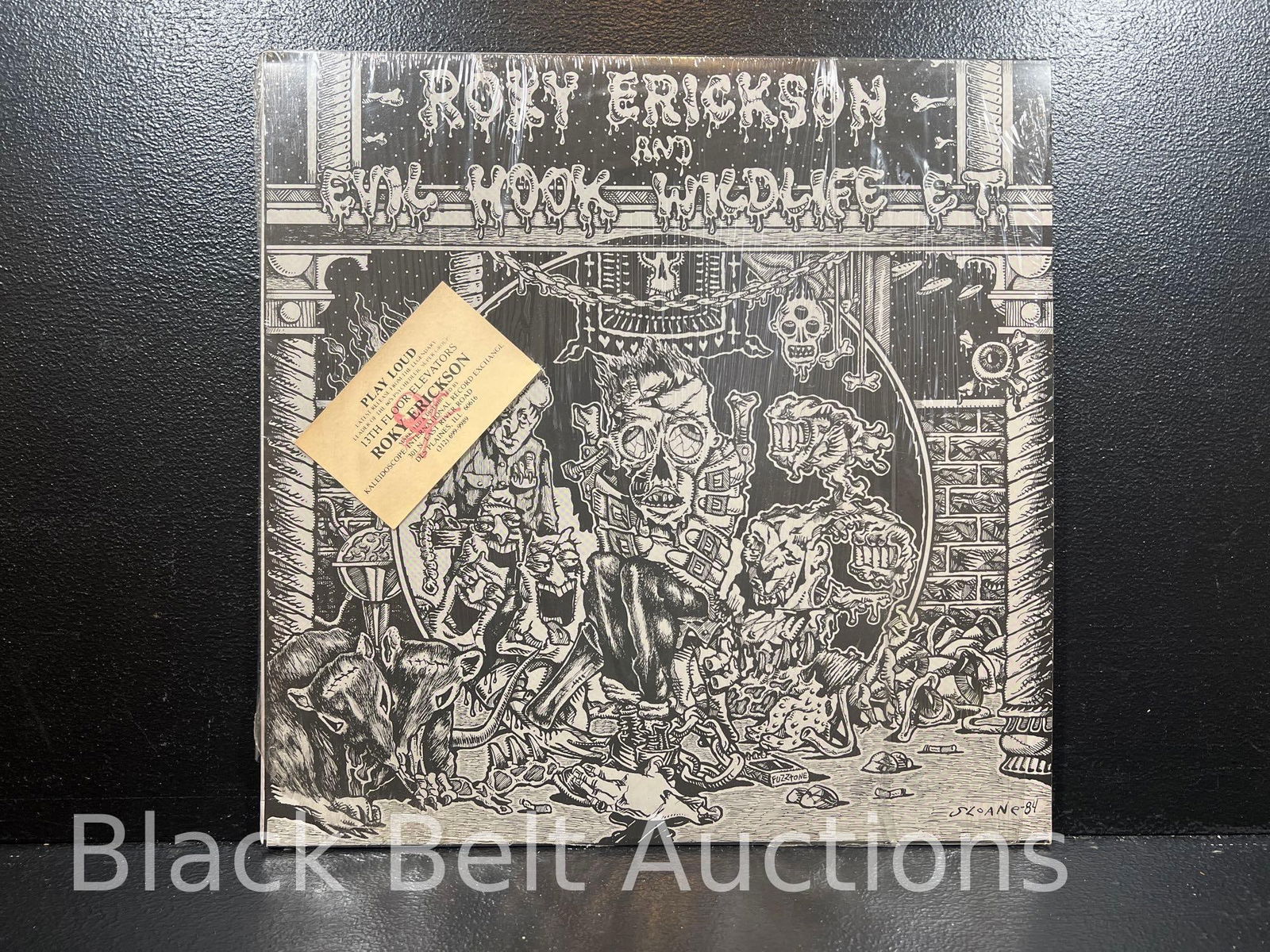 Two Vintage Roky Erickson Vinyl LPs - 6