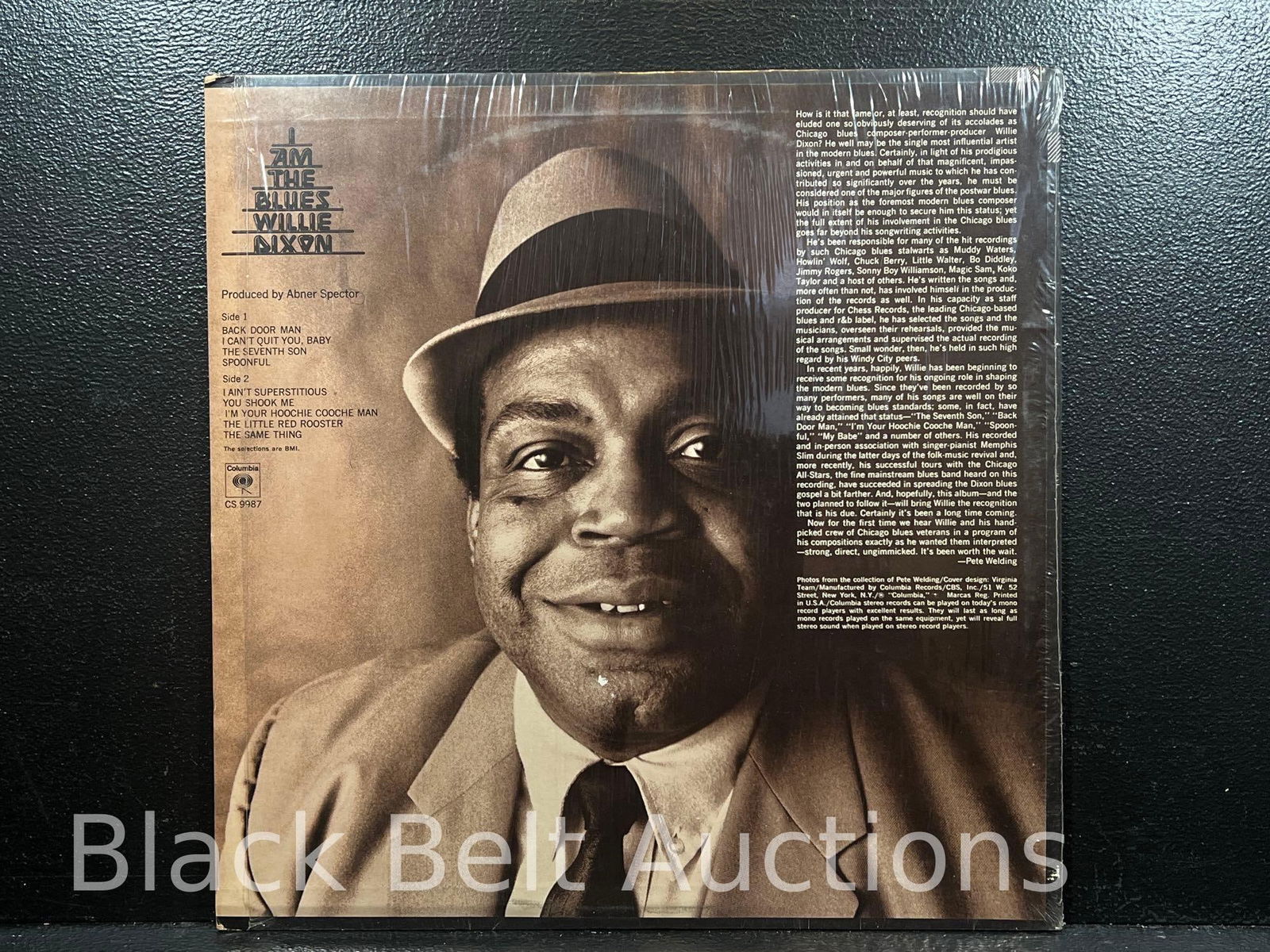 Three Vintage Vinyl Blues LPs - 16