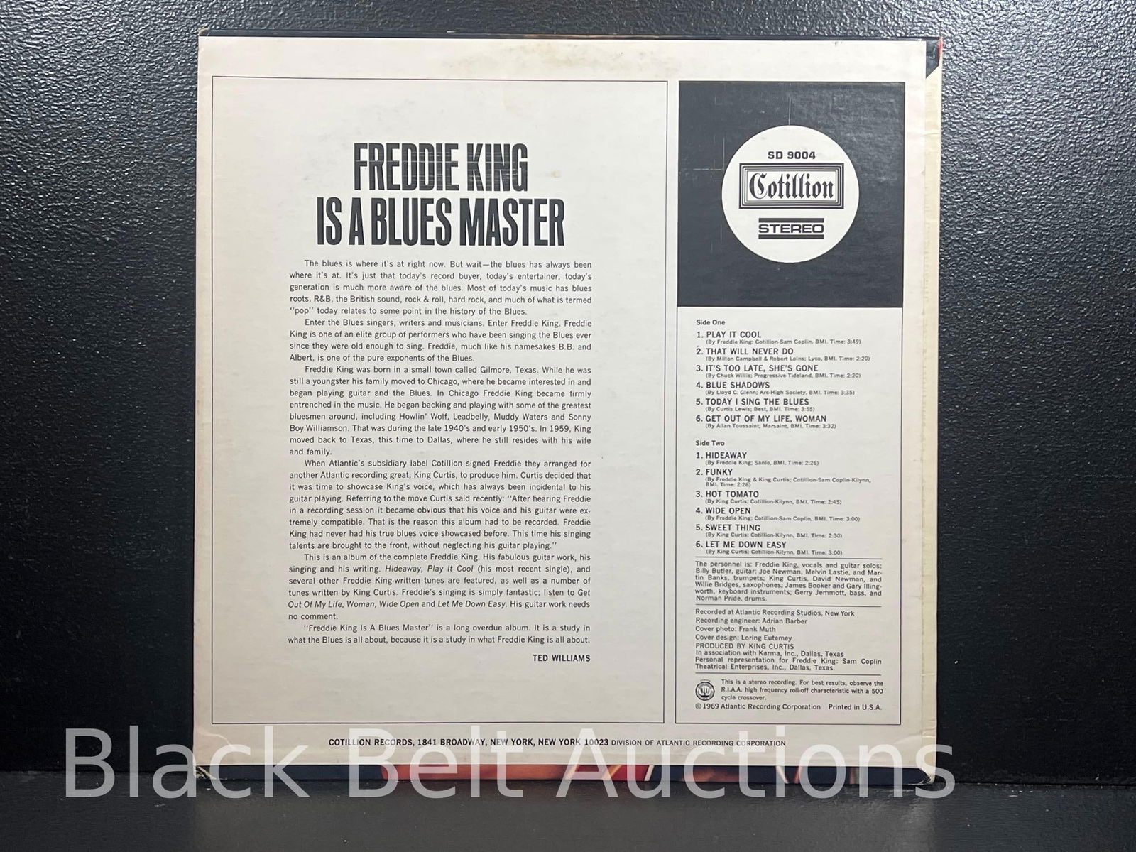 Three Vintage Vinyl Blues LPs - 3