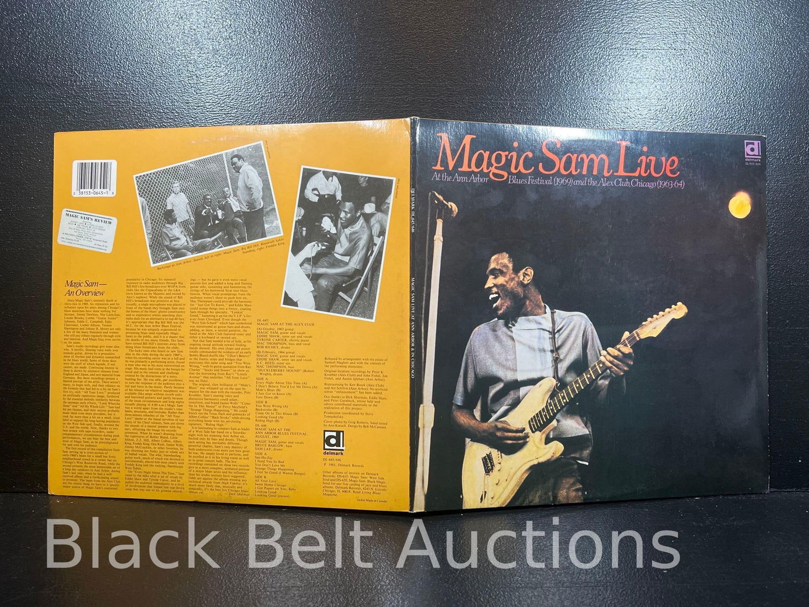 Three Vintage Vinyl Blues LPs - 9