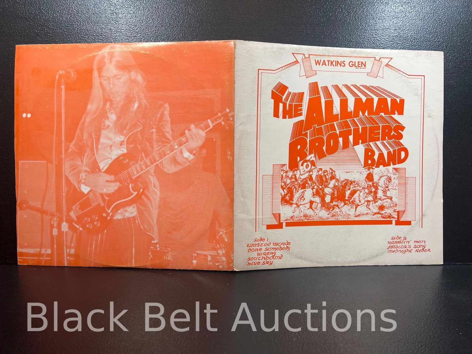 Rolling Stones and Allman Brothers Live LPs - 8