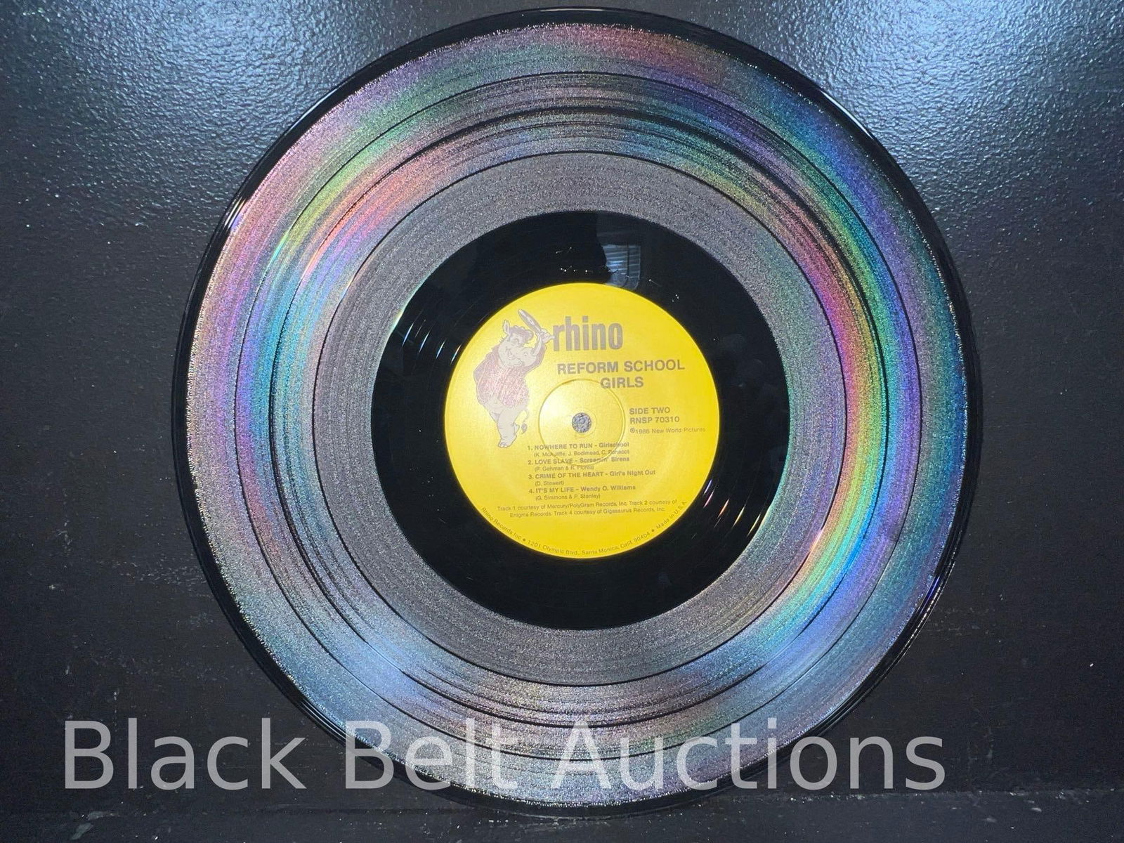 Two Vinyl Soundtracks and Christmas Record - 12