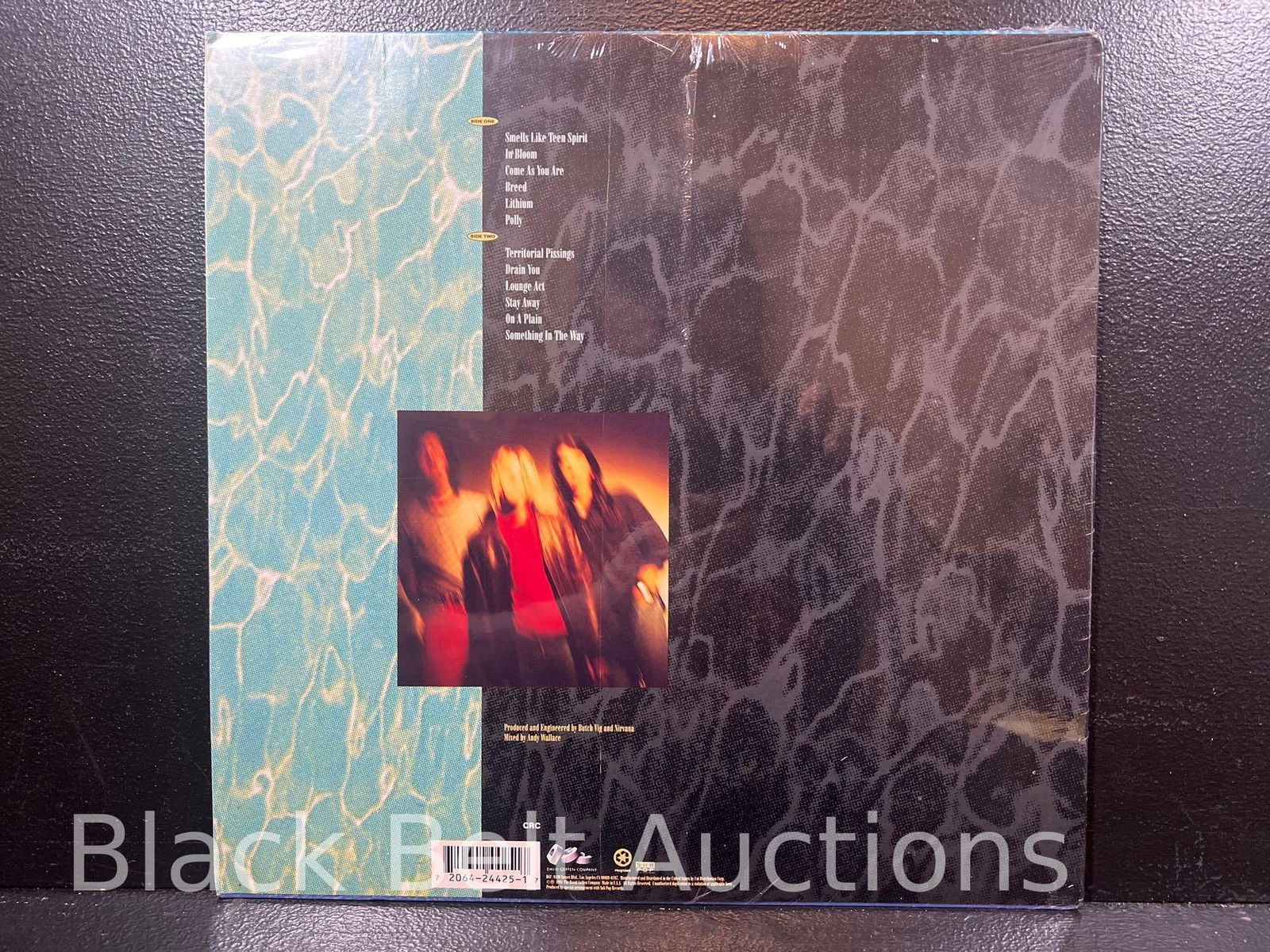 Vintage 1991 Nirvana Nevermind Sealed Club LP - 5
