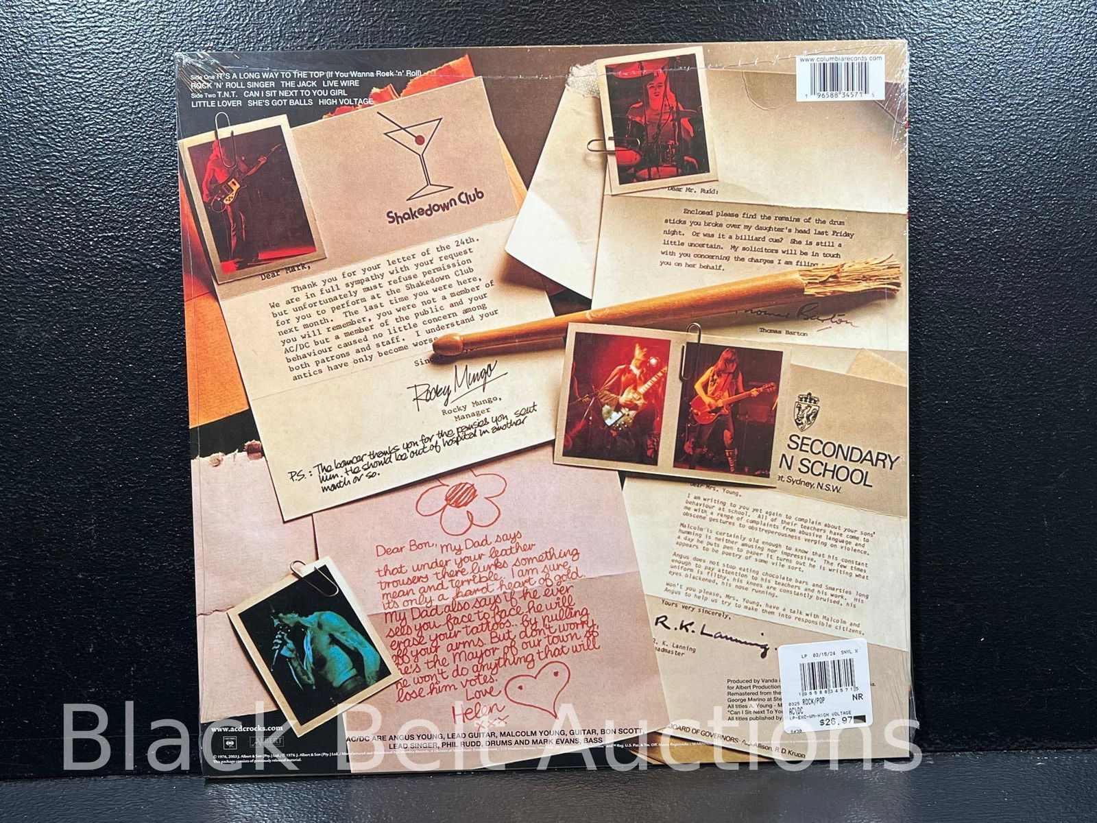 Two Sealed AC/DC Vinyl LPs - 7