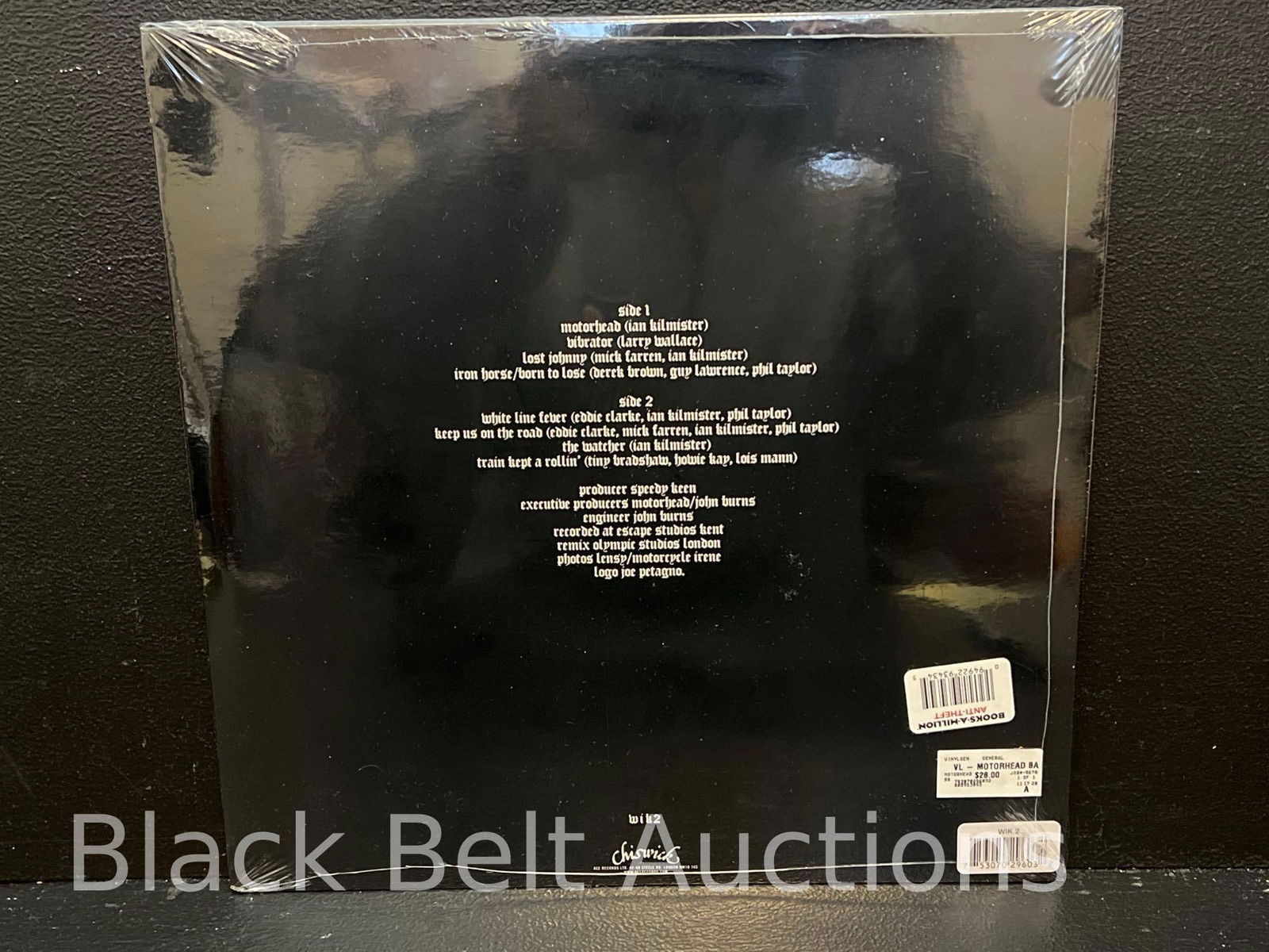 Motorhead Sealed Silver Vinyl LP - 2