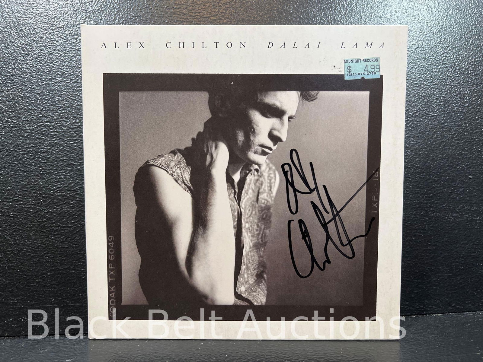 Alex Chilton Signed EP "Dalai Lama + 3" (1 of 7)