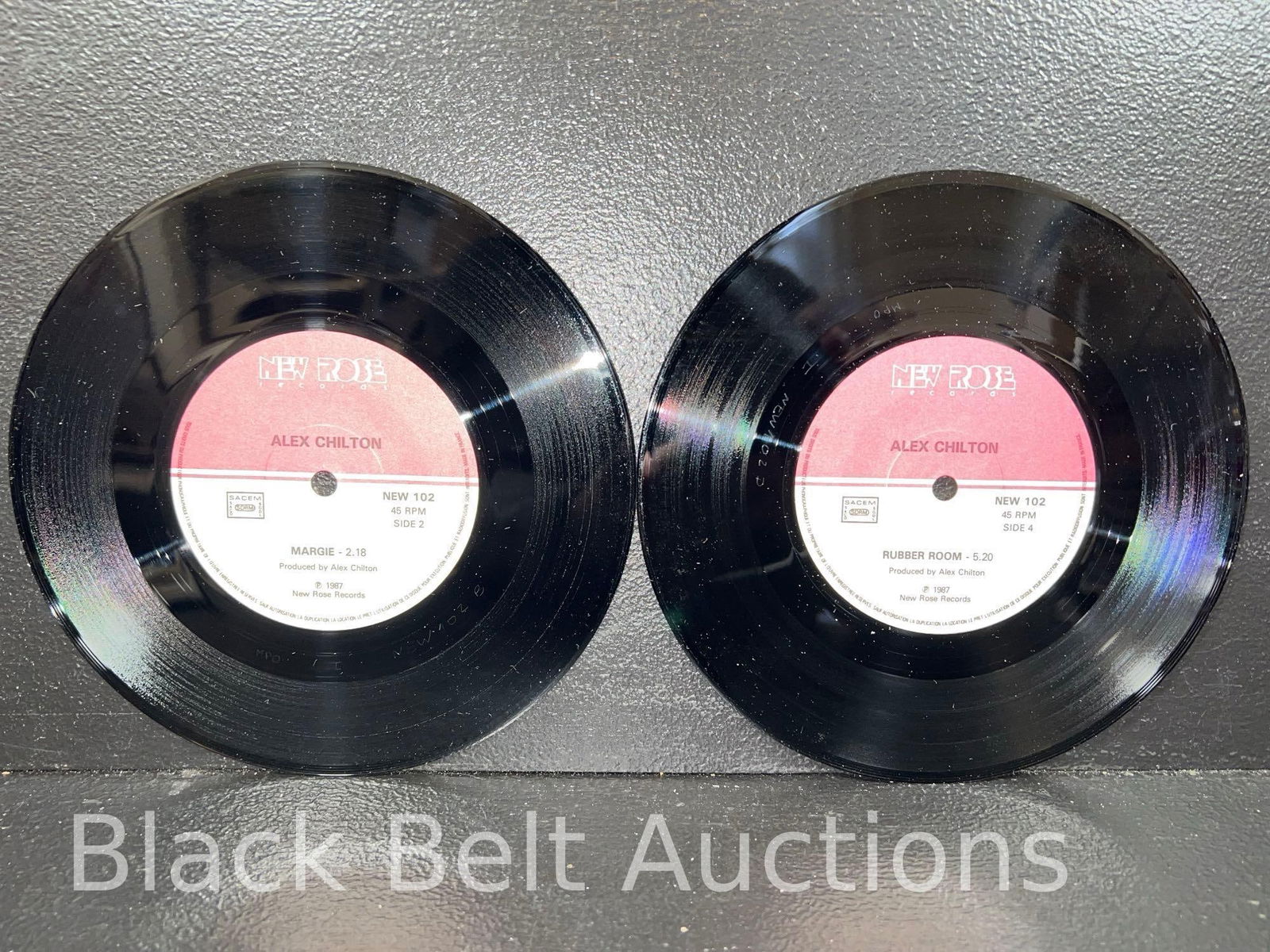 Alex Chilton Signed EP "Dalai Lama + 3" - 6